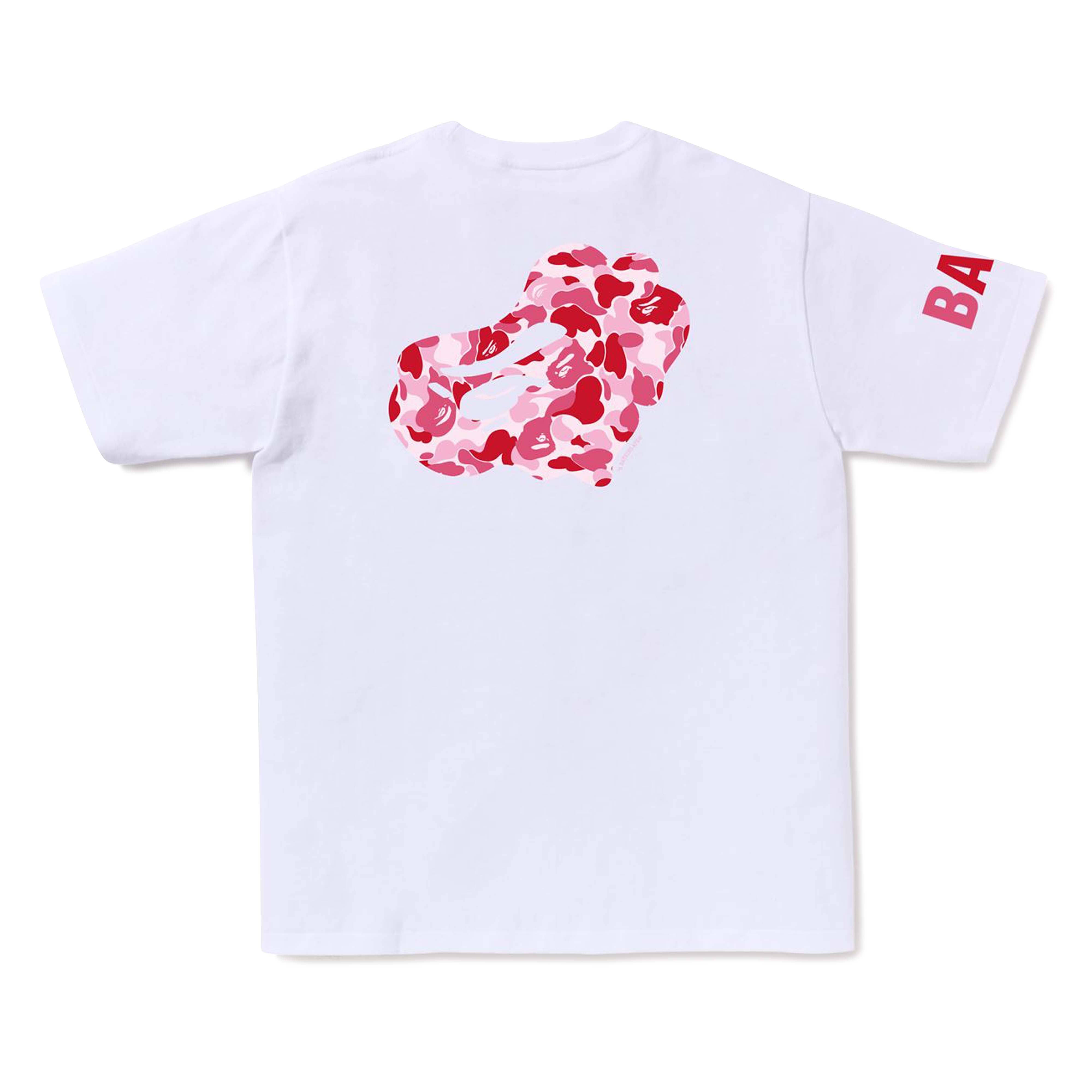 A Bathing Ape® - ABC Camo By Bathing Ape Tee - (White/Pink