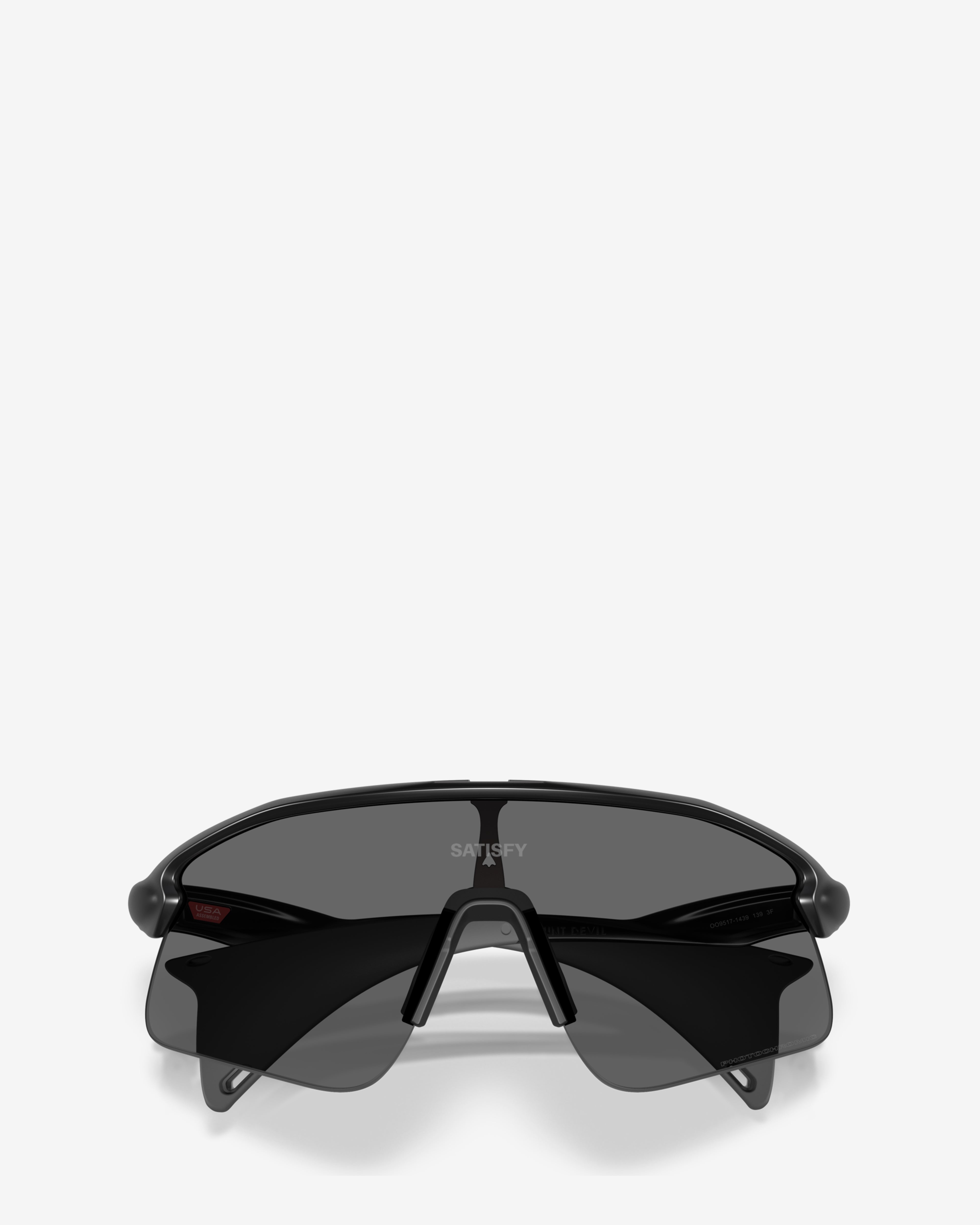 Oakley x Satisfy: Men's Stunt Devil Sunglasses (Black) | DSMNY E-SHOP
