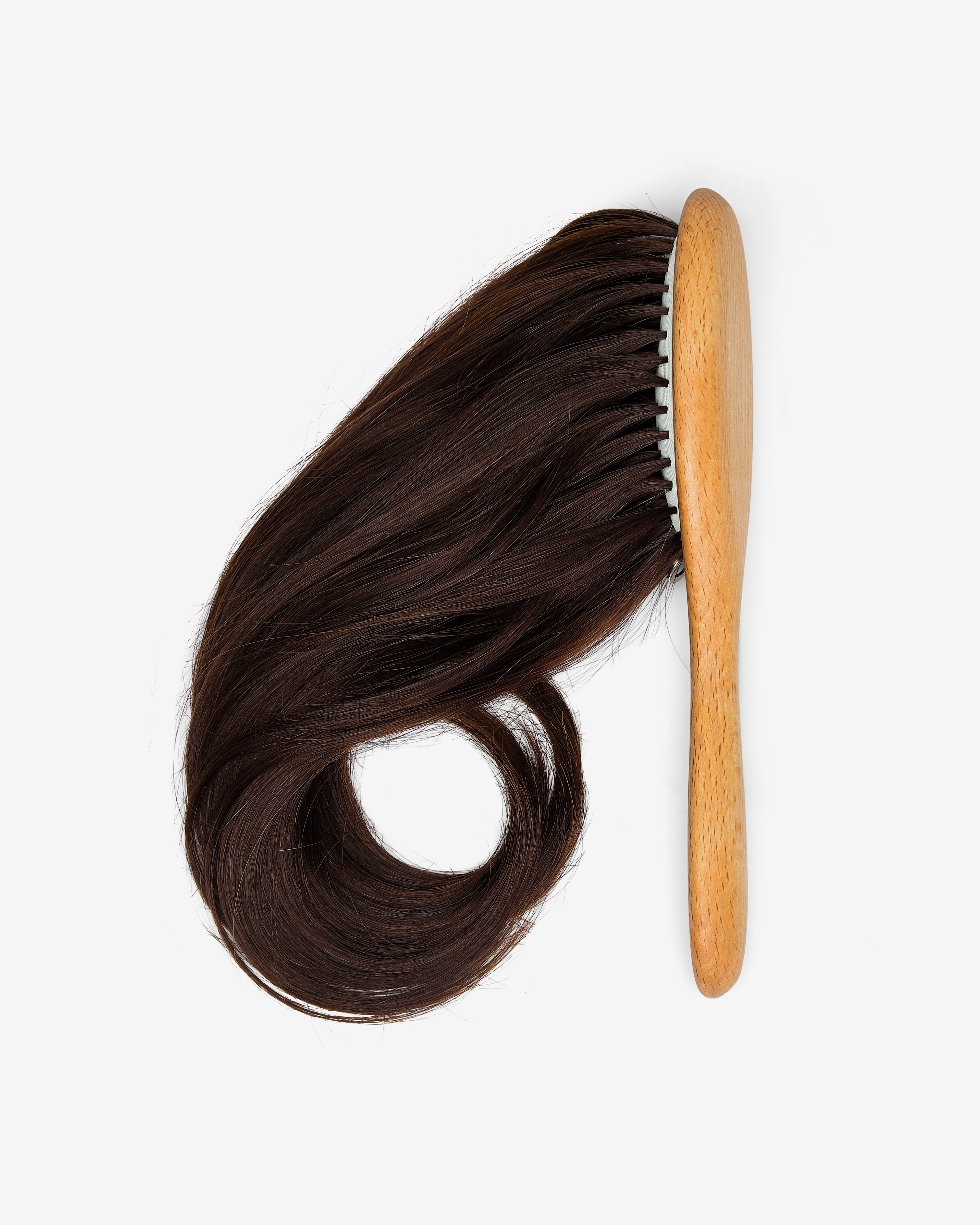 Bless: Women's Small Hairbrush (Curly Brown) | DSMNY E-SHOP