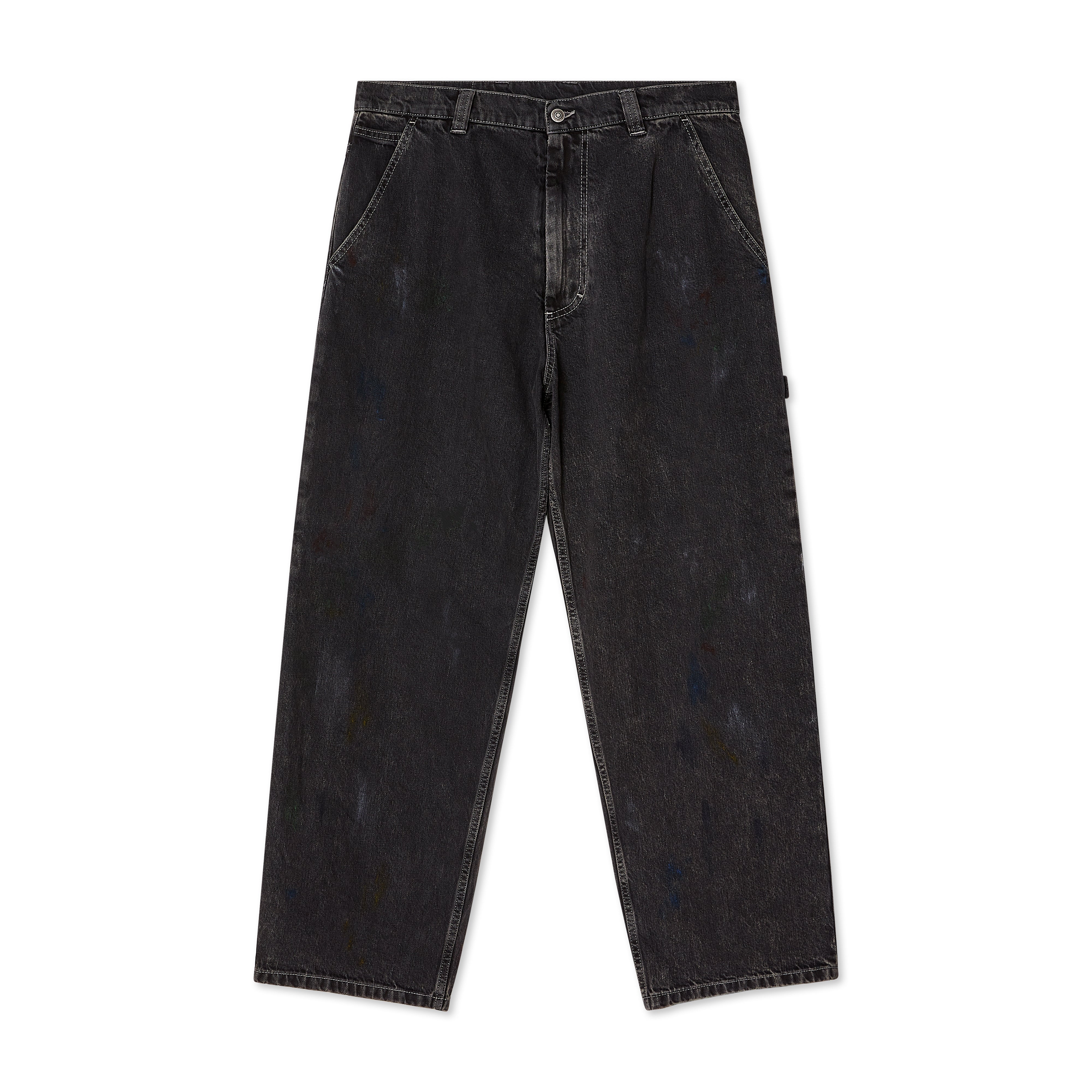 Maison Margiela - Men's 5 Pocket Paint Jeans - (Washed Black
