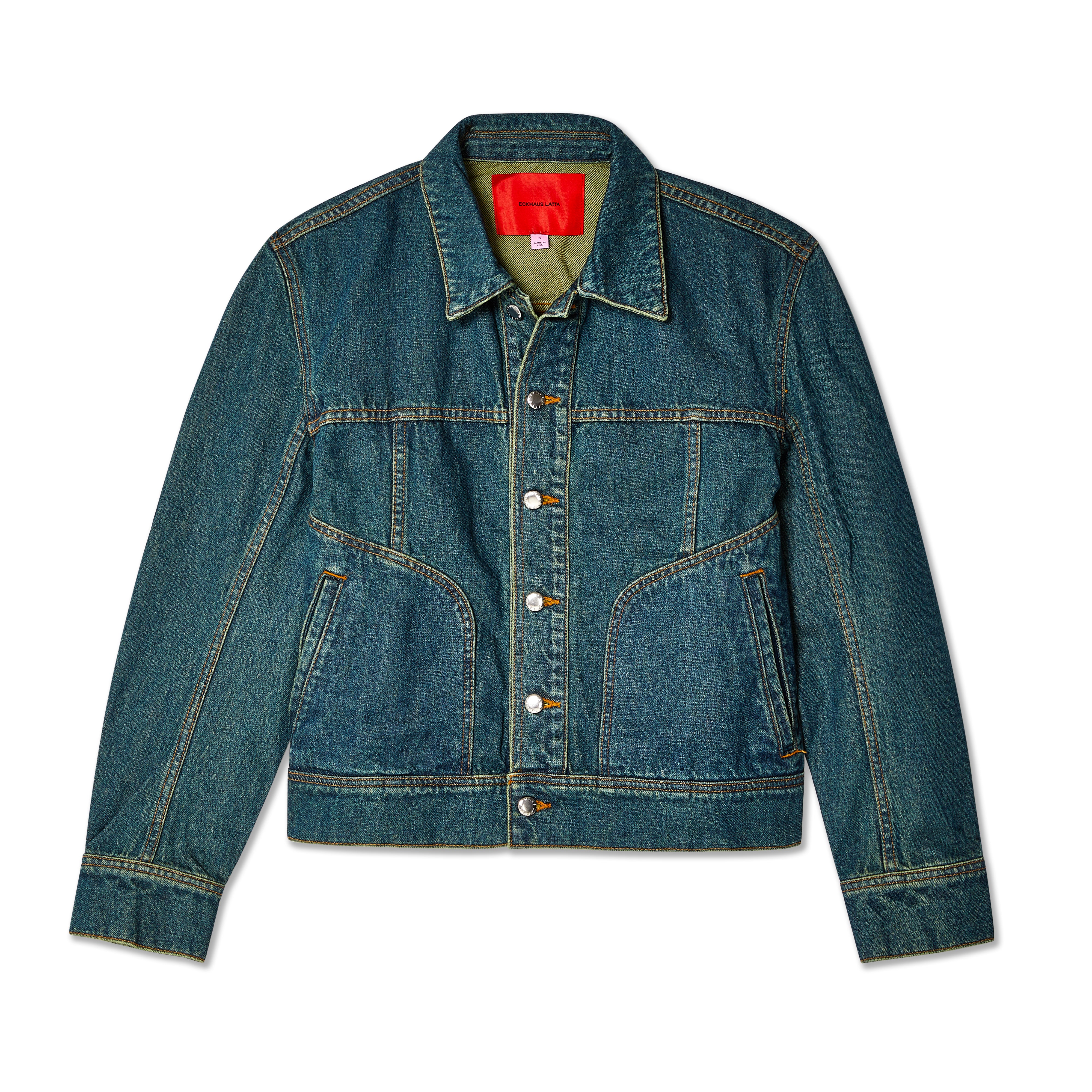 Eckhaus Latta Men s El Jacket New Blue