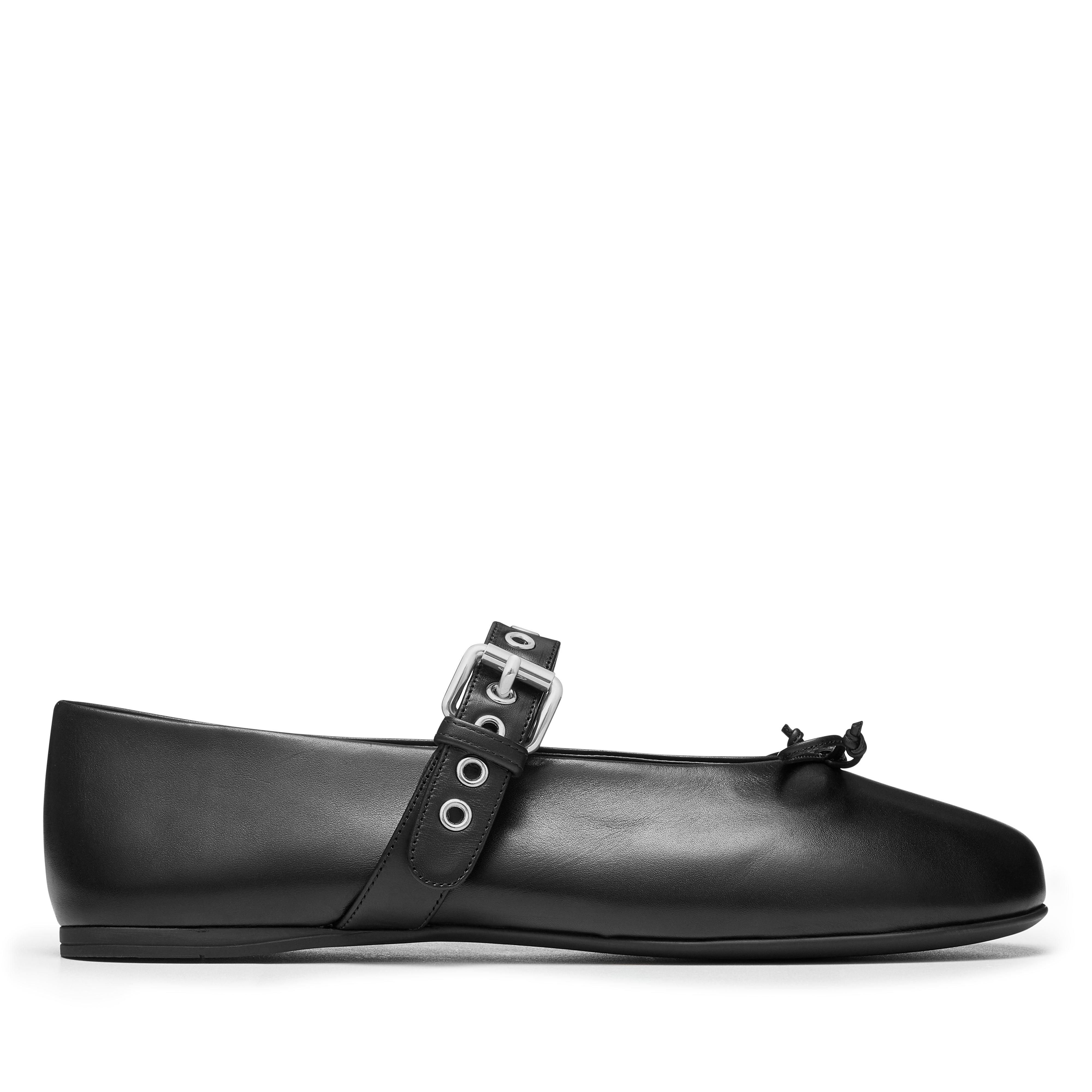 Miu Miu - Women's Ballerina Shoe - (Black) – DSMNY E-SHOP