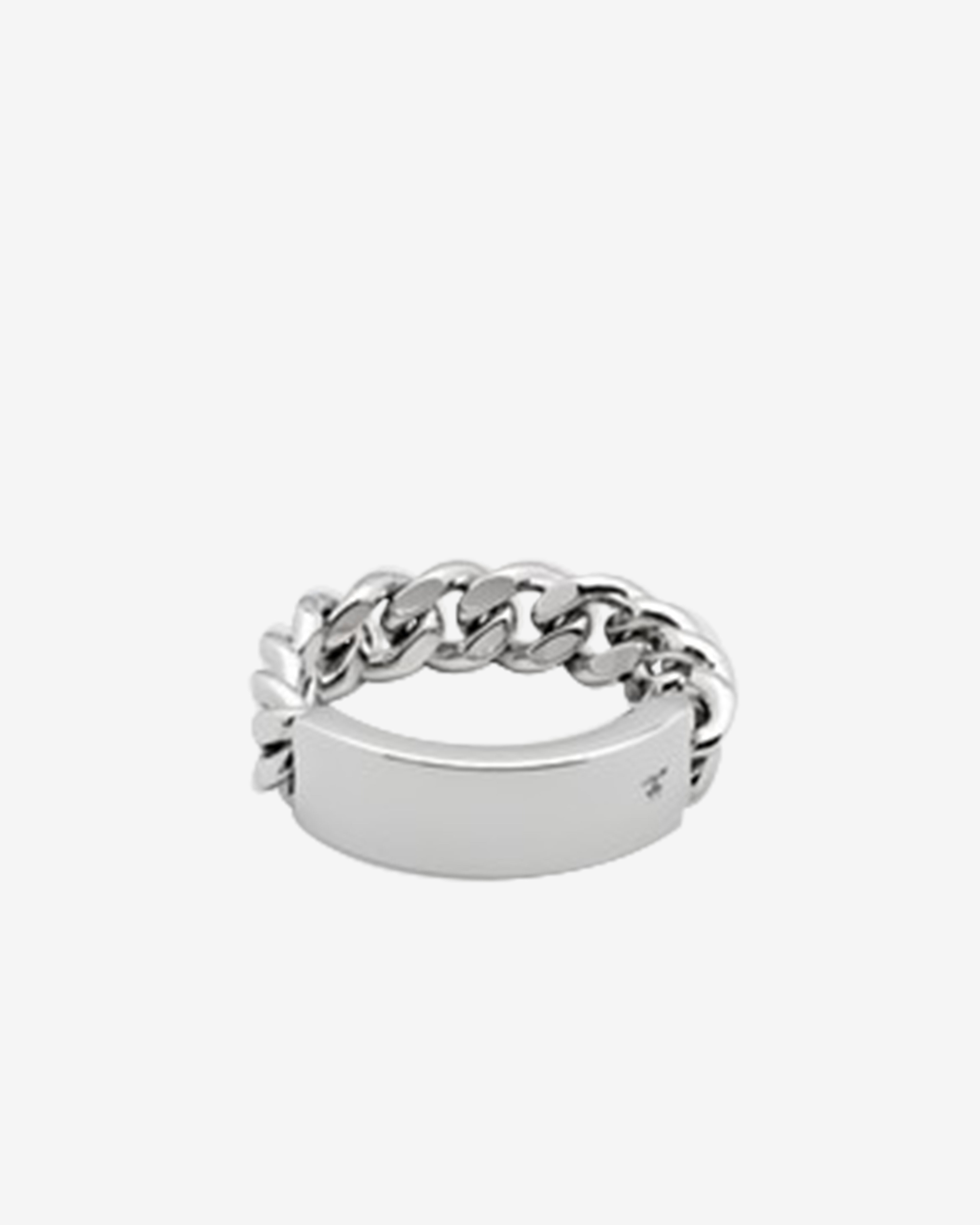 Tom Wood: ID Band Ring (Silver) | DSMNY E-SHOP