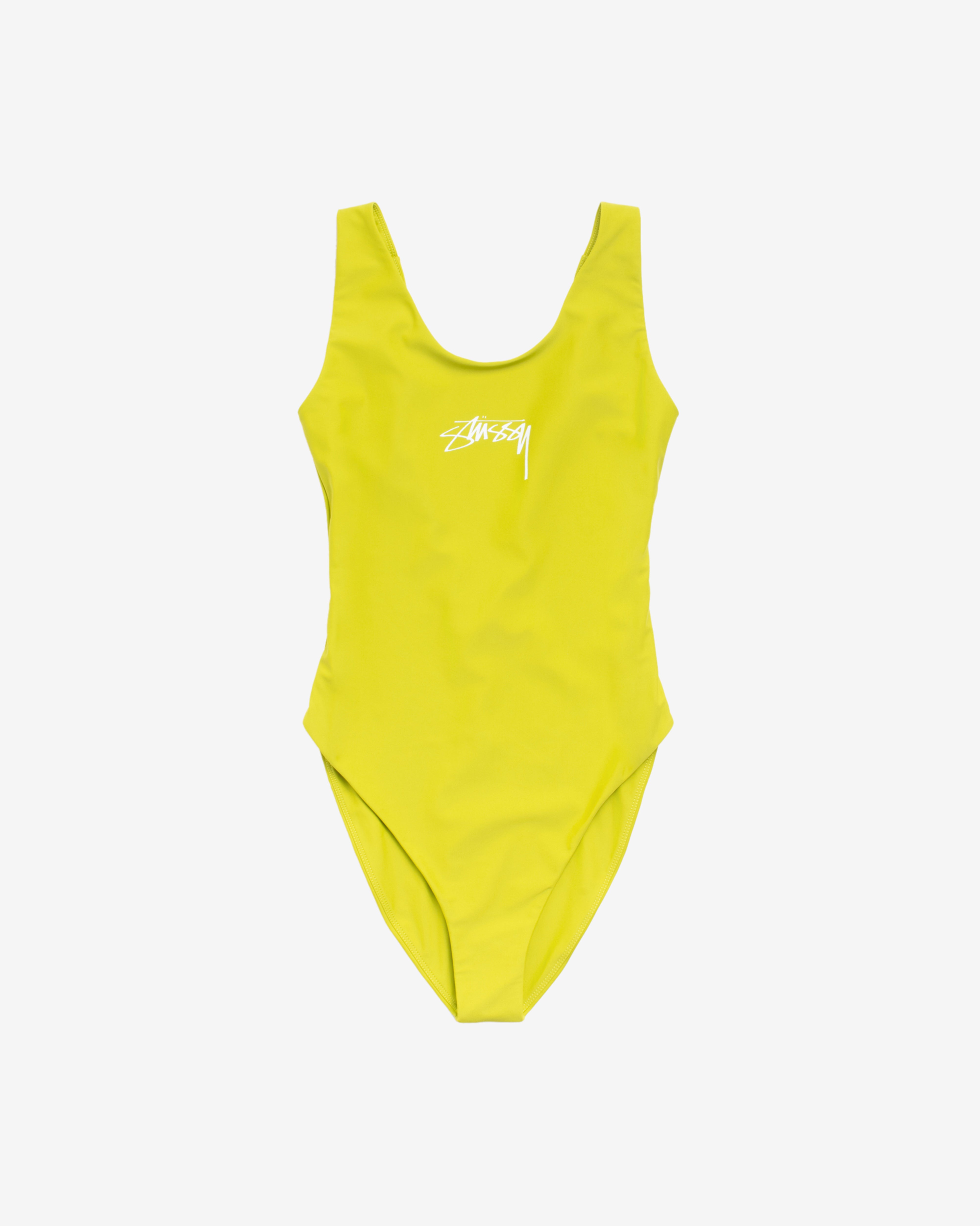 Stüssy: Women's Surf Stock One Piece (Yellow) | DSMNY E-SHOP