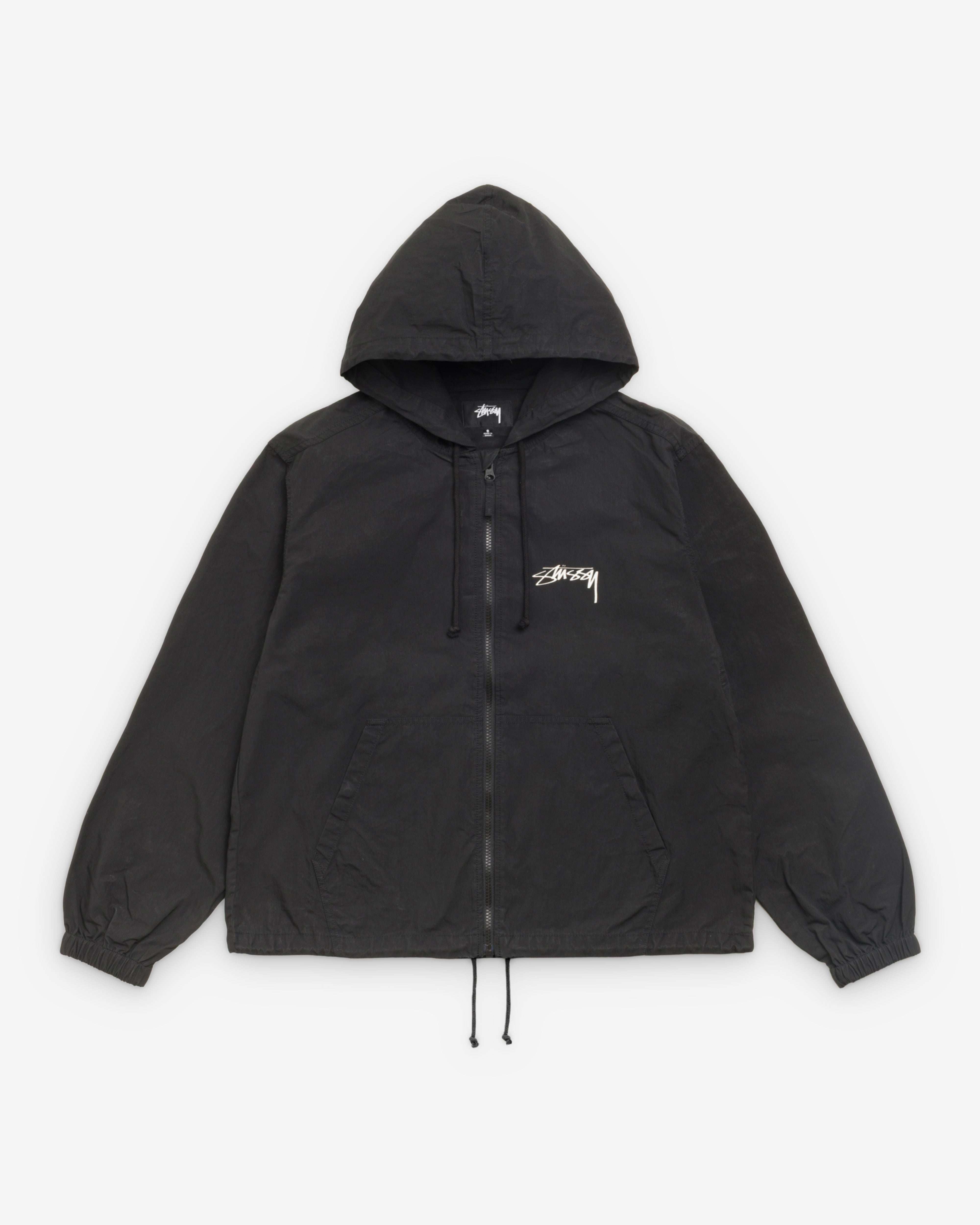 Stüssy: Men's Beach Shell (Black) | DSMNY E-SHOP