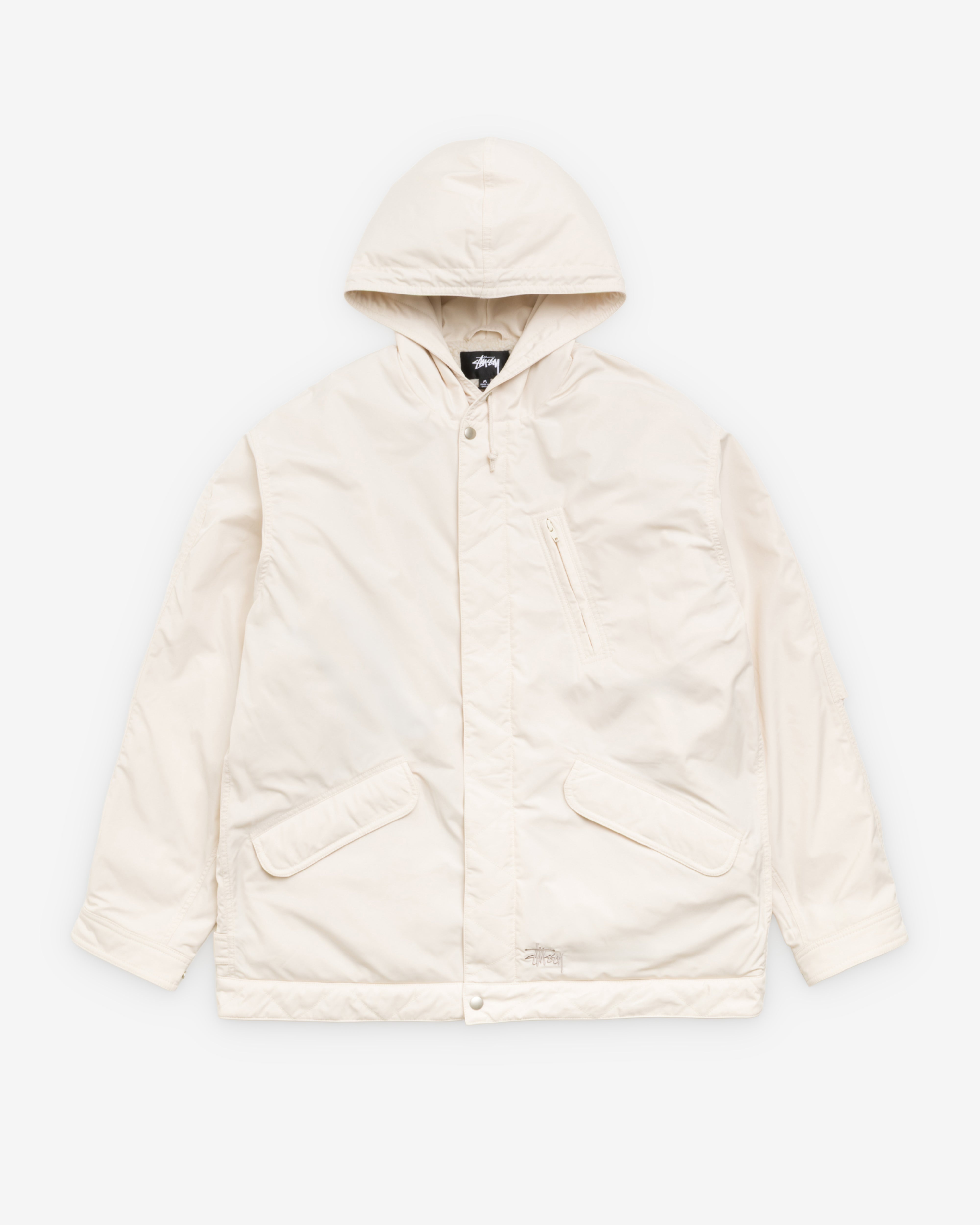 Stüssy: Men's Flight Parka (Bone) | DSMNY E-SHOP