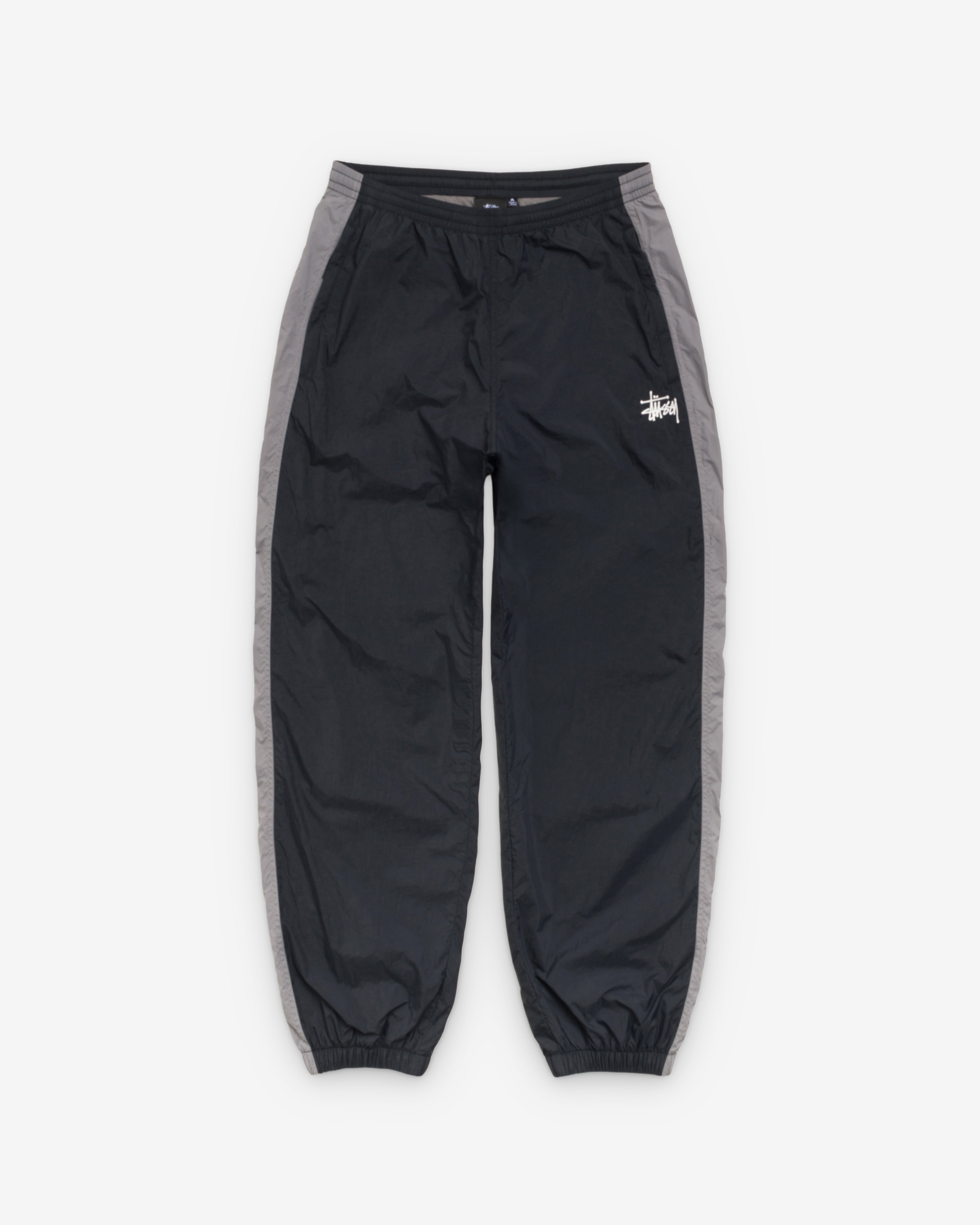 Stüssy: Men's Side Stripe Track Pant (Black) | DSMNY E-SHOP