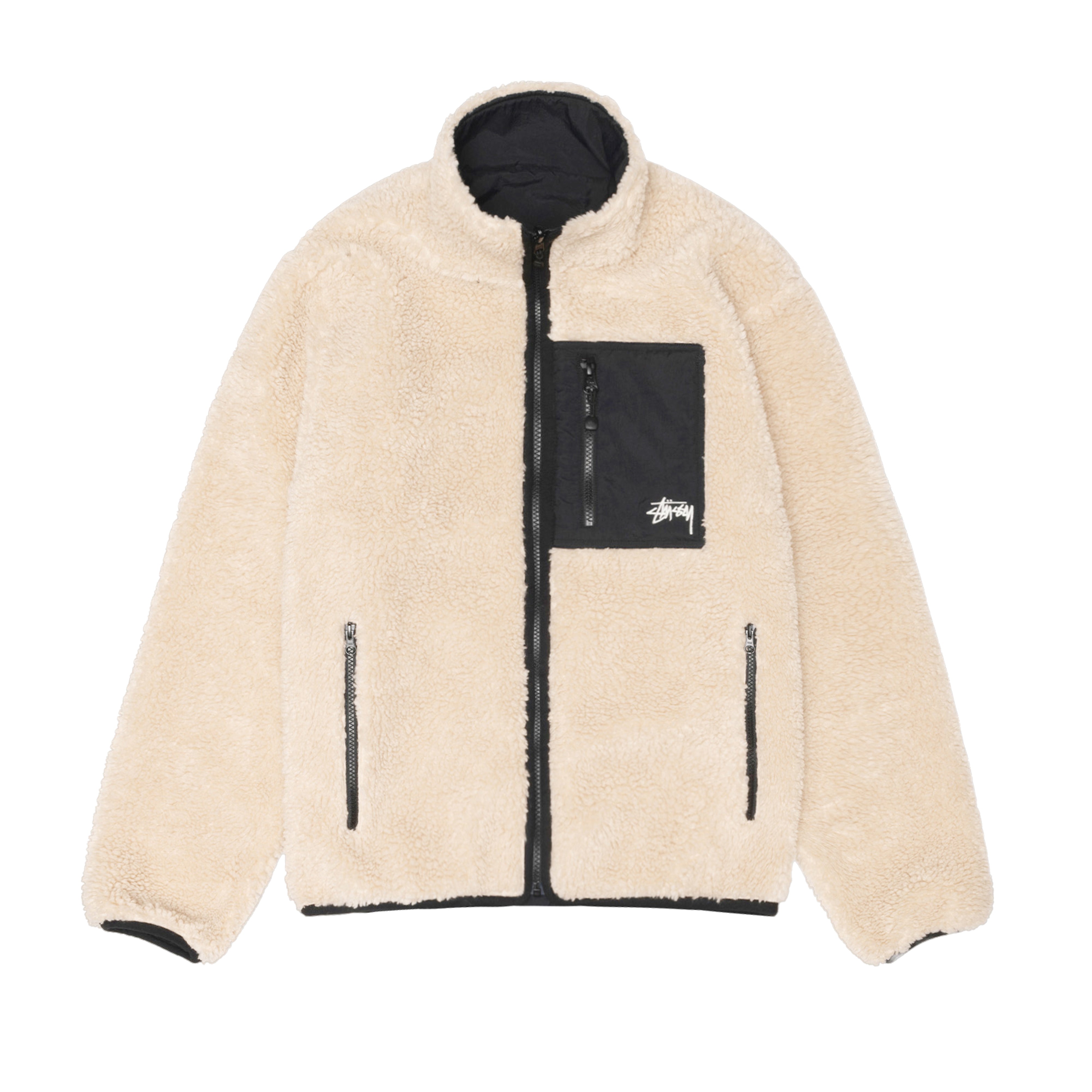 Norse Store  Shipping Worldwide - Stüssy Sherpa Reversible Jacket