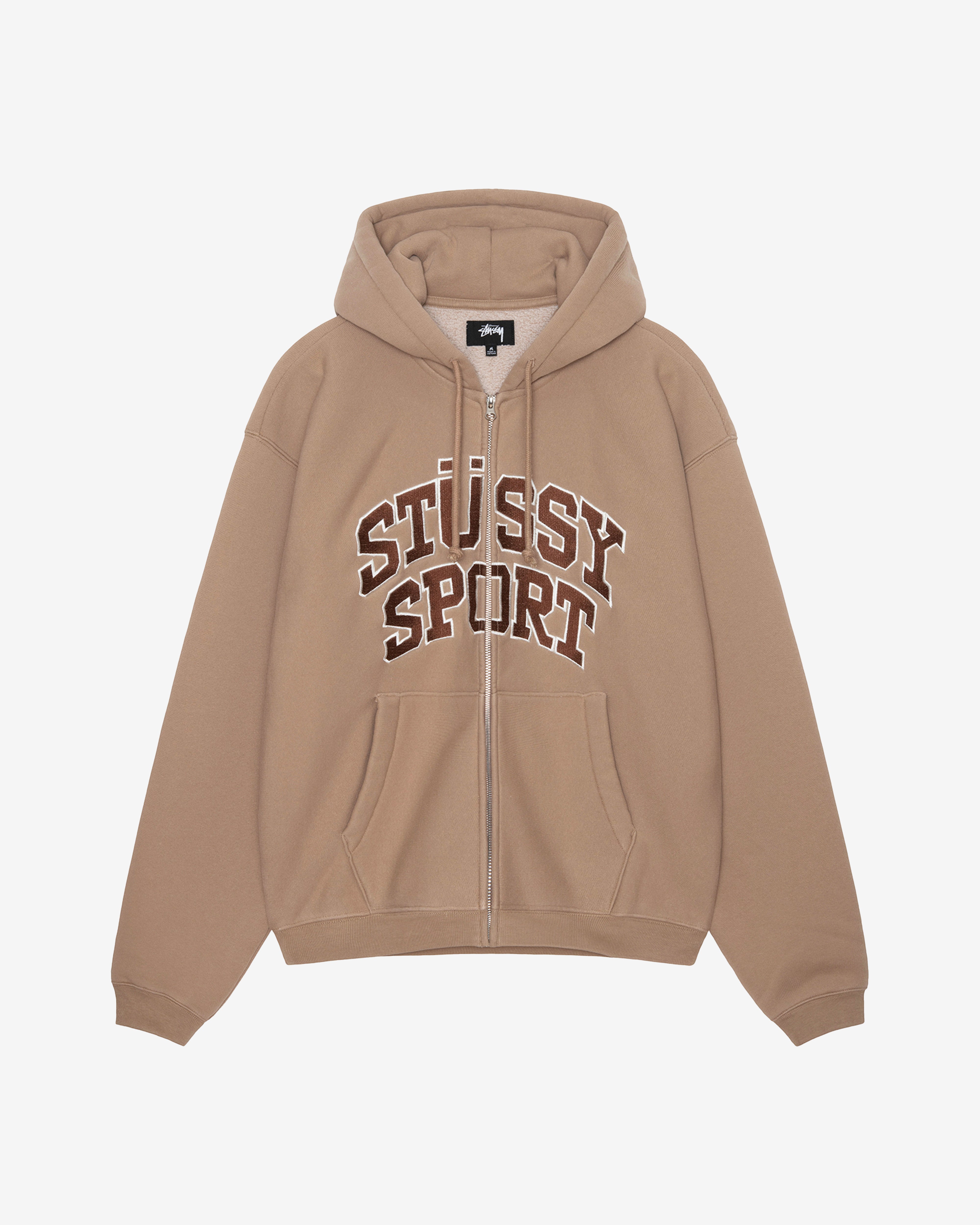 Stüssy - Men's Stussy Sport Zip Hood - (Tan)