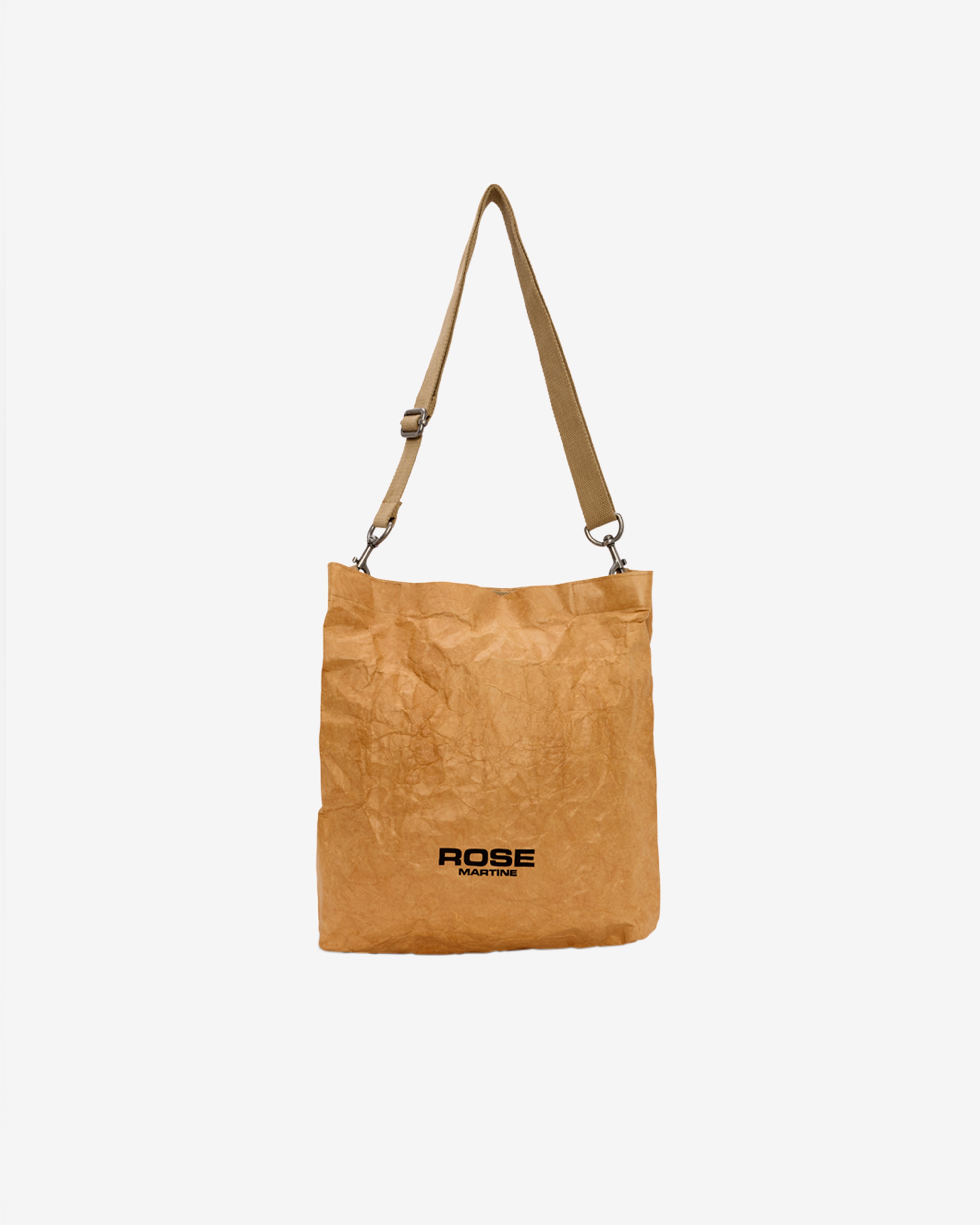 Martine Rose: Men's Foldable Small Bag (Beige) | DSMNY E-SHOP