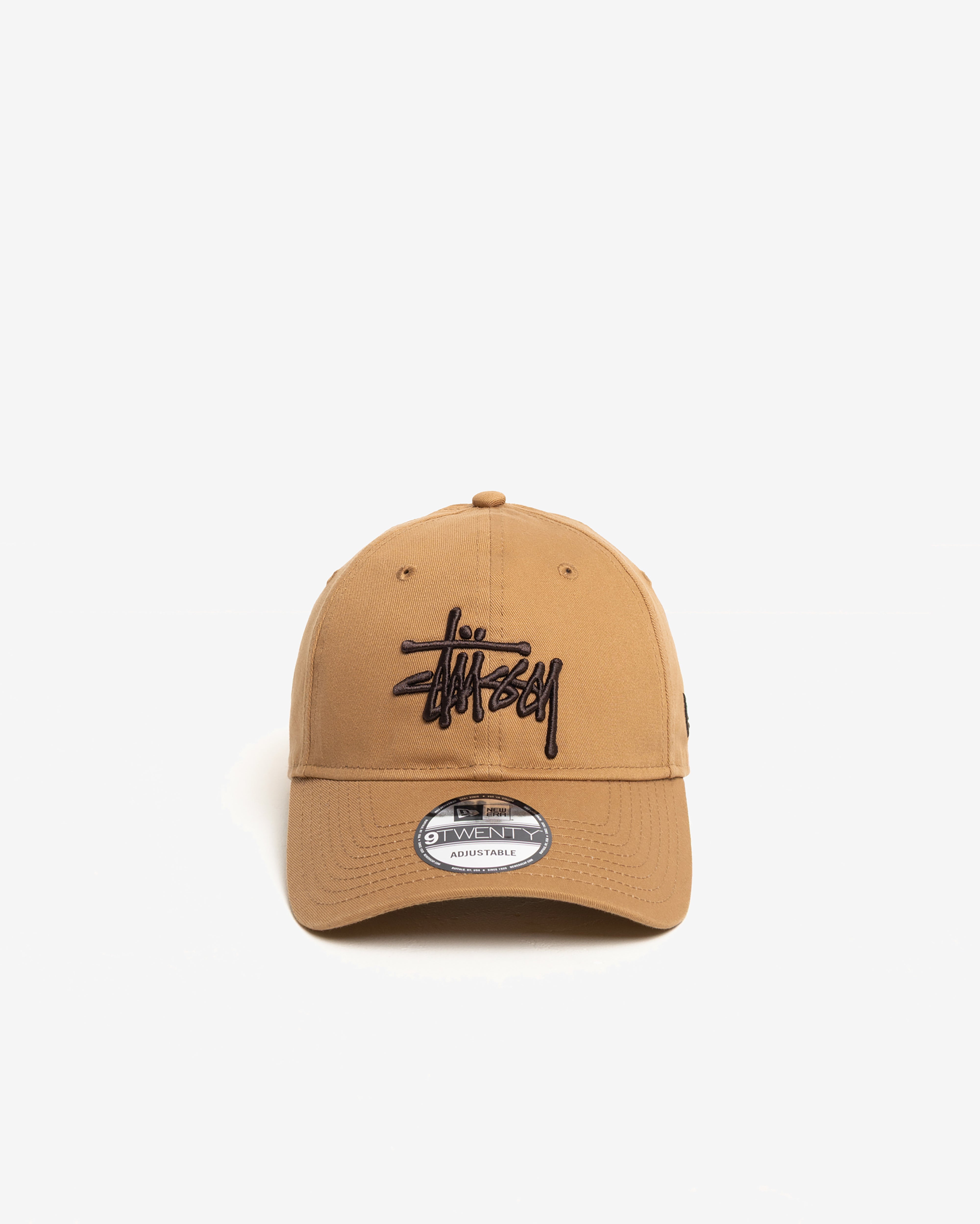 Stüssy: Men's Basic 9Twenty Cap (Wheat) | DSMNY E-SHOP