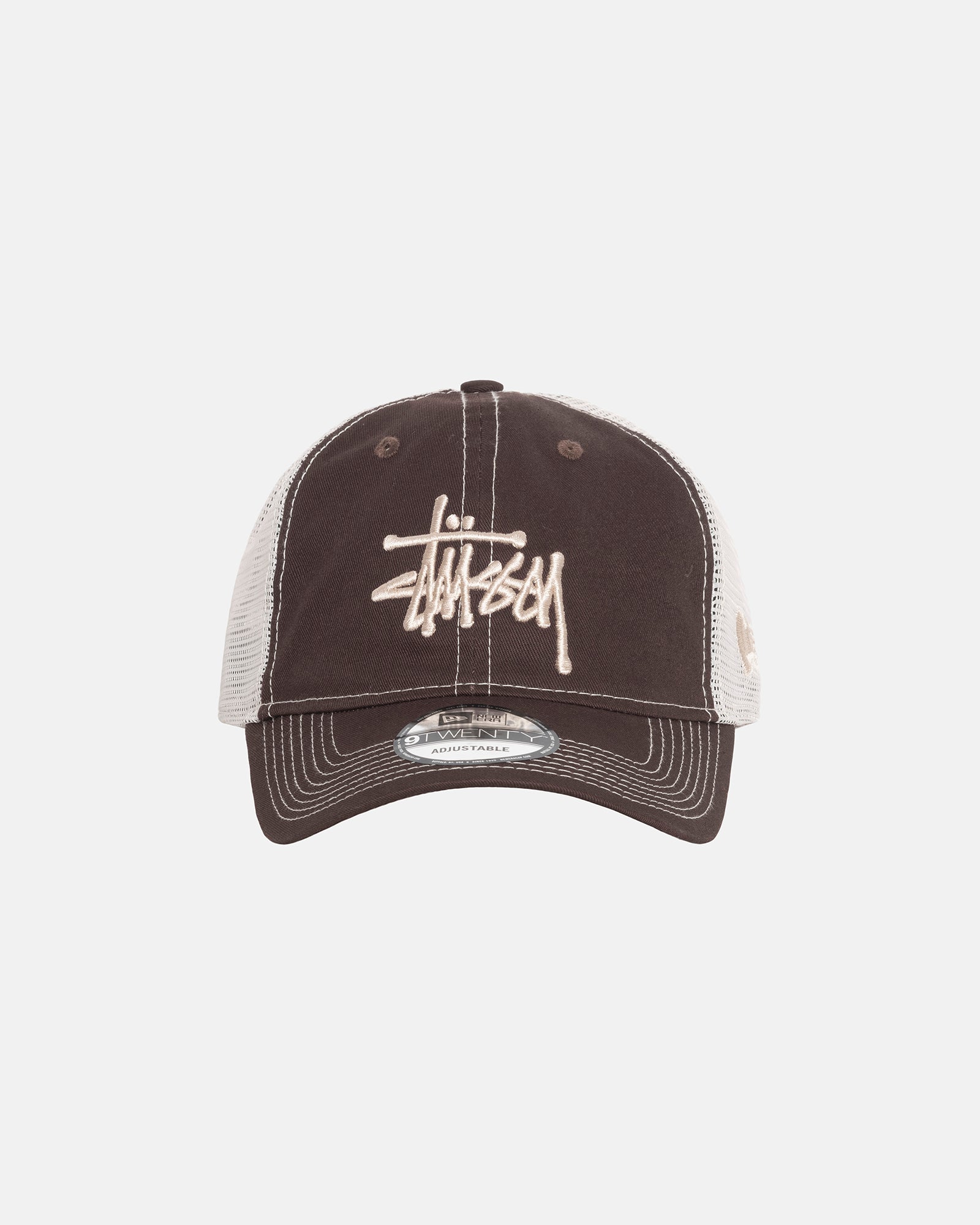 Stüssy: Men's Basic Trucker 9Twenty Cap (Brown) DSMNY E-SHOP