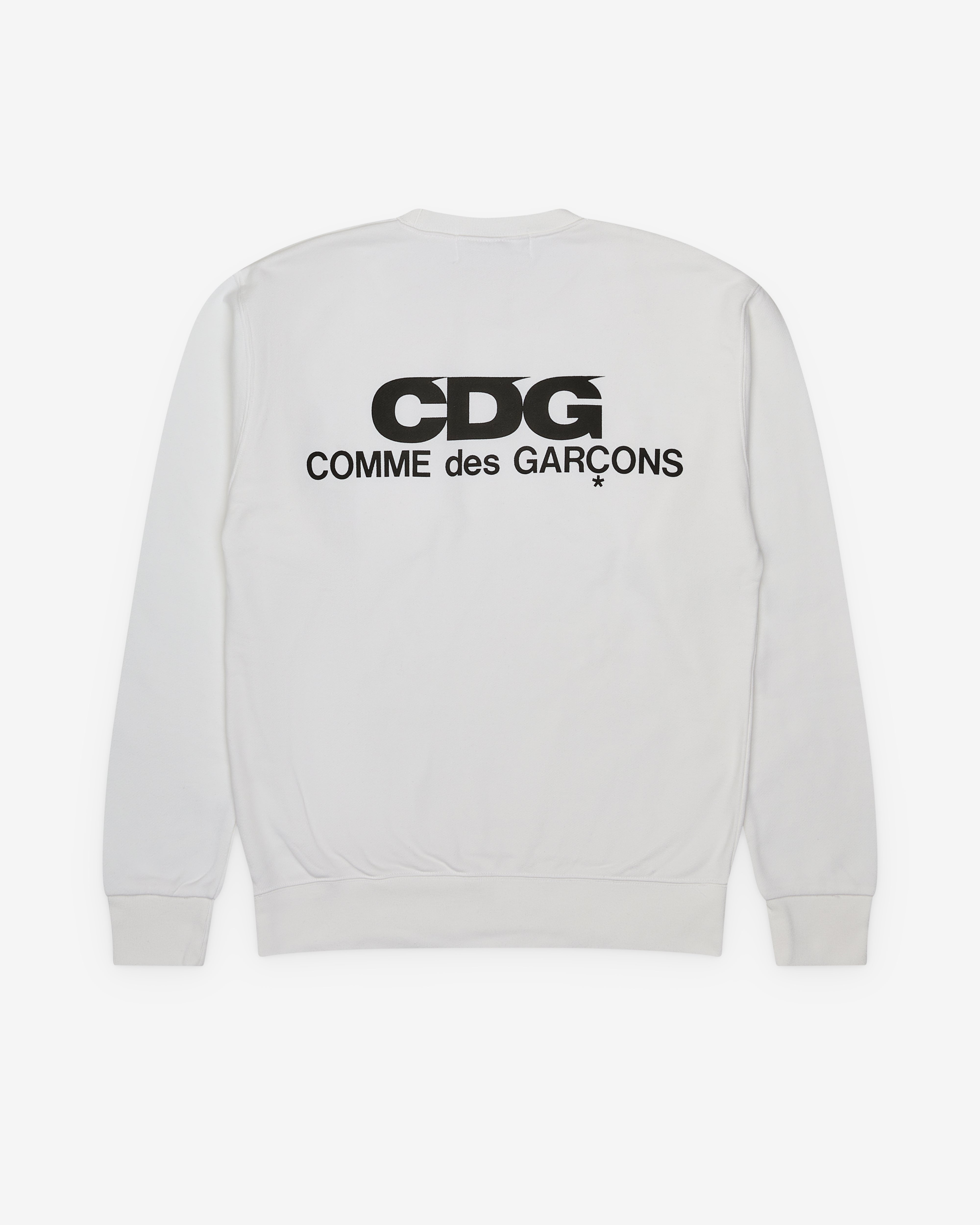 【専用】CDG CREW NECK SWEATSHIRT スウェット CDG: Logo Crew Neck Sweatshirt (White) | DSMNY E-SHOP