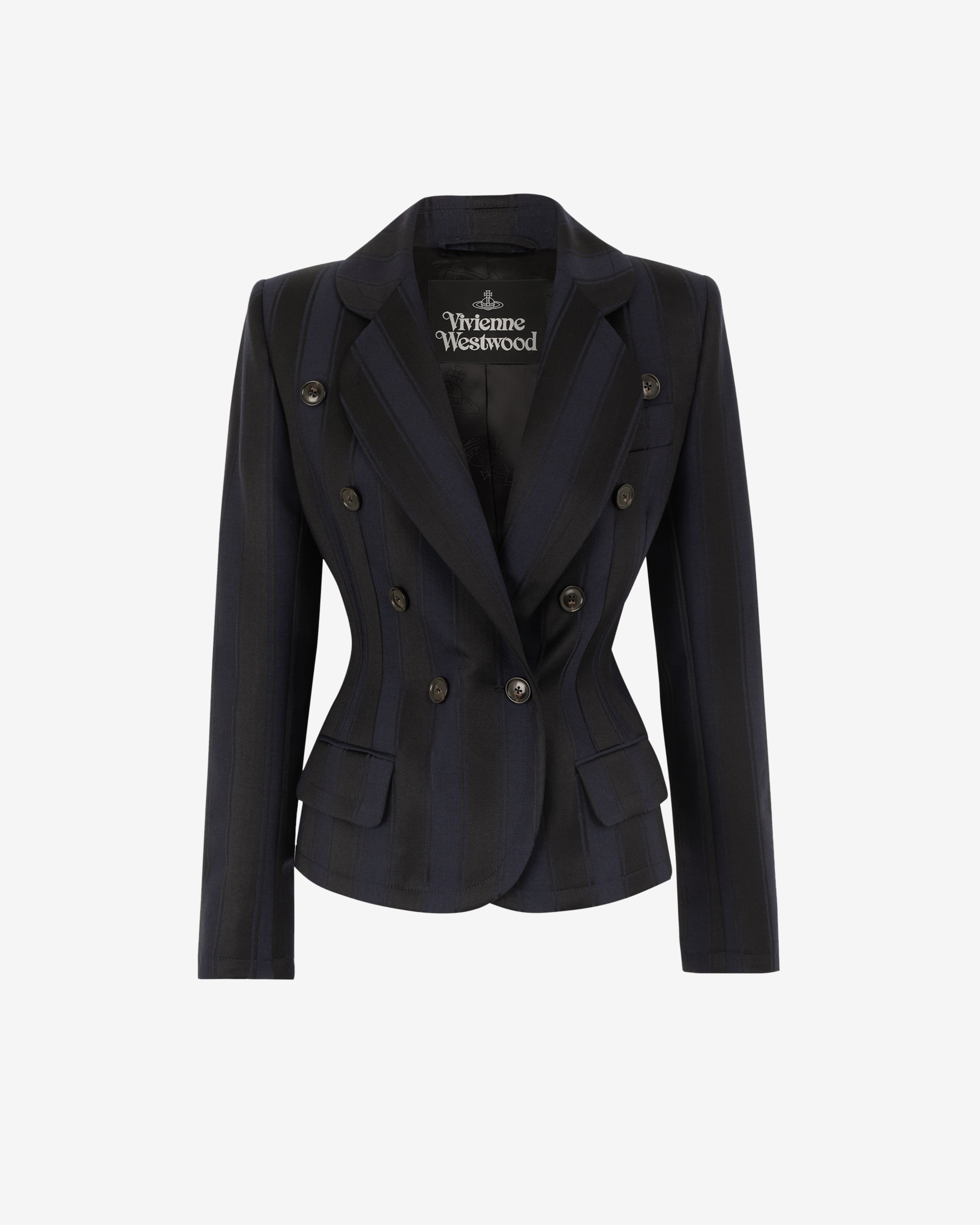 Vivienne Westwood: Women's Georgia Jacket (Midnight) | DSMNY E-SHOP