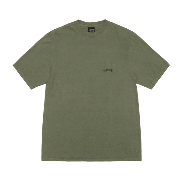 Stüssy - Men's Smooth Stock Pig. Dyed T-Shirt - (Olive)