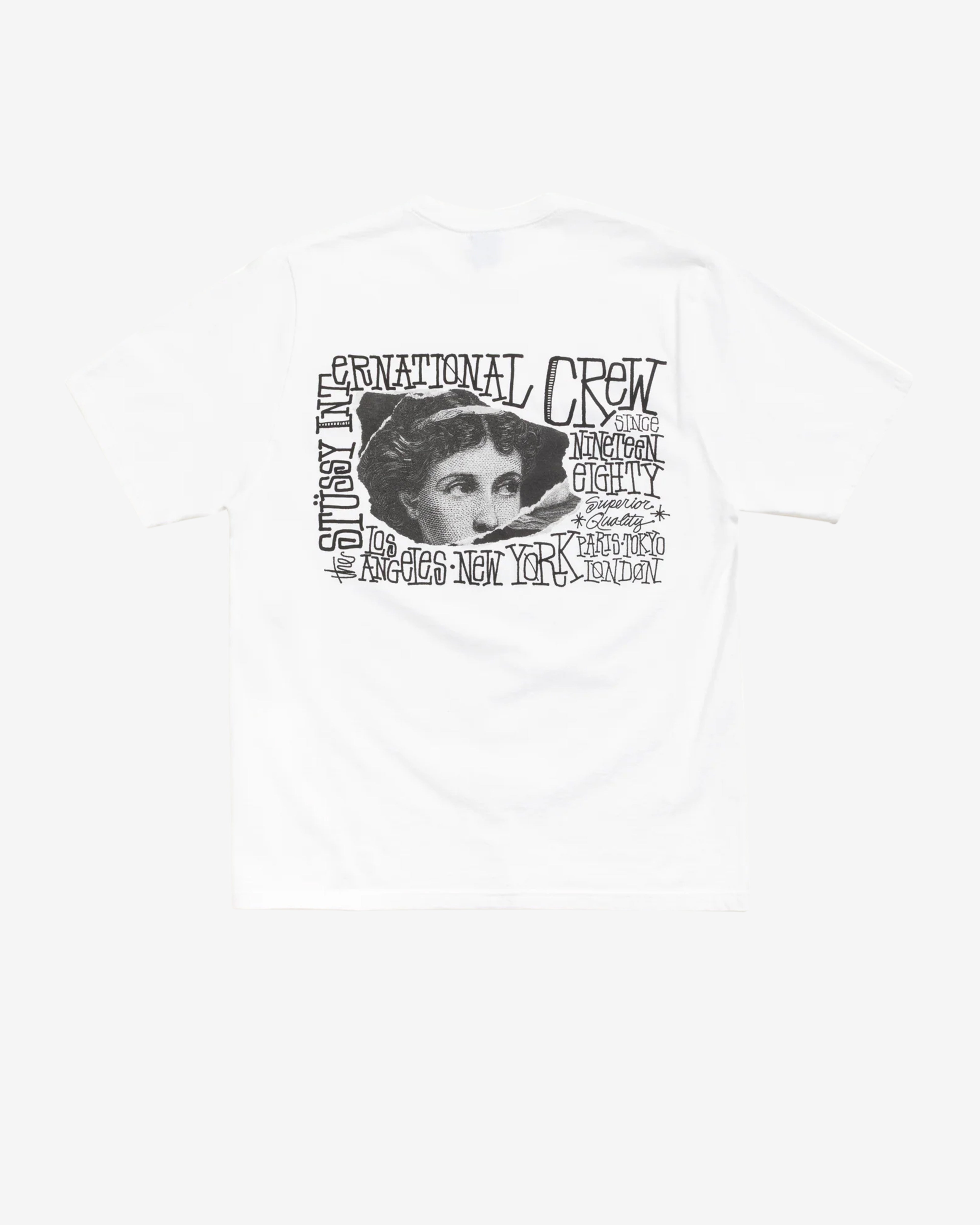Stüssy: Men's Victoria Tee (White) | DSMNY E-SHOP