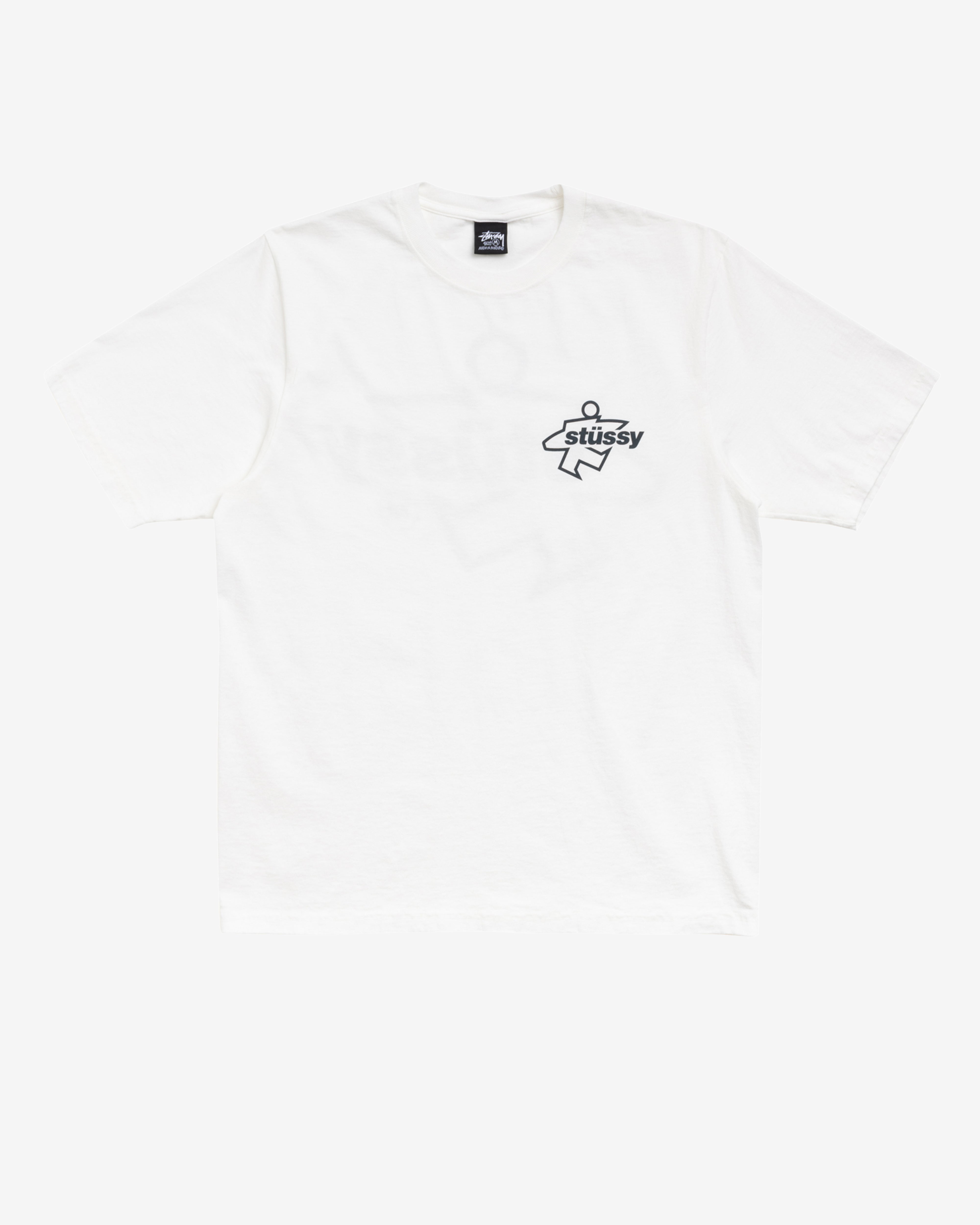 Stüssy: Men's Surf Size Pigment Dyed Tee (Natural) | DSMNY E-SHOP