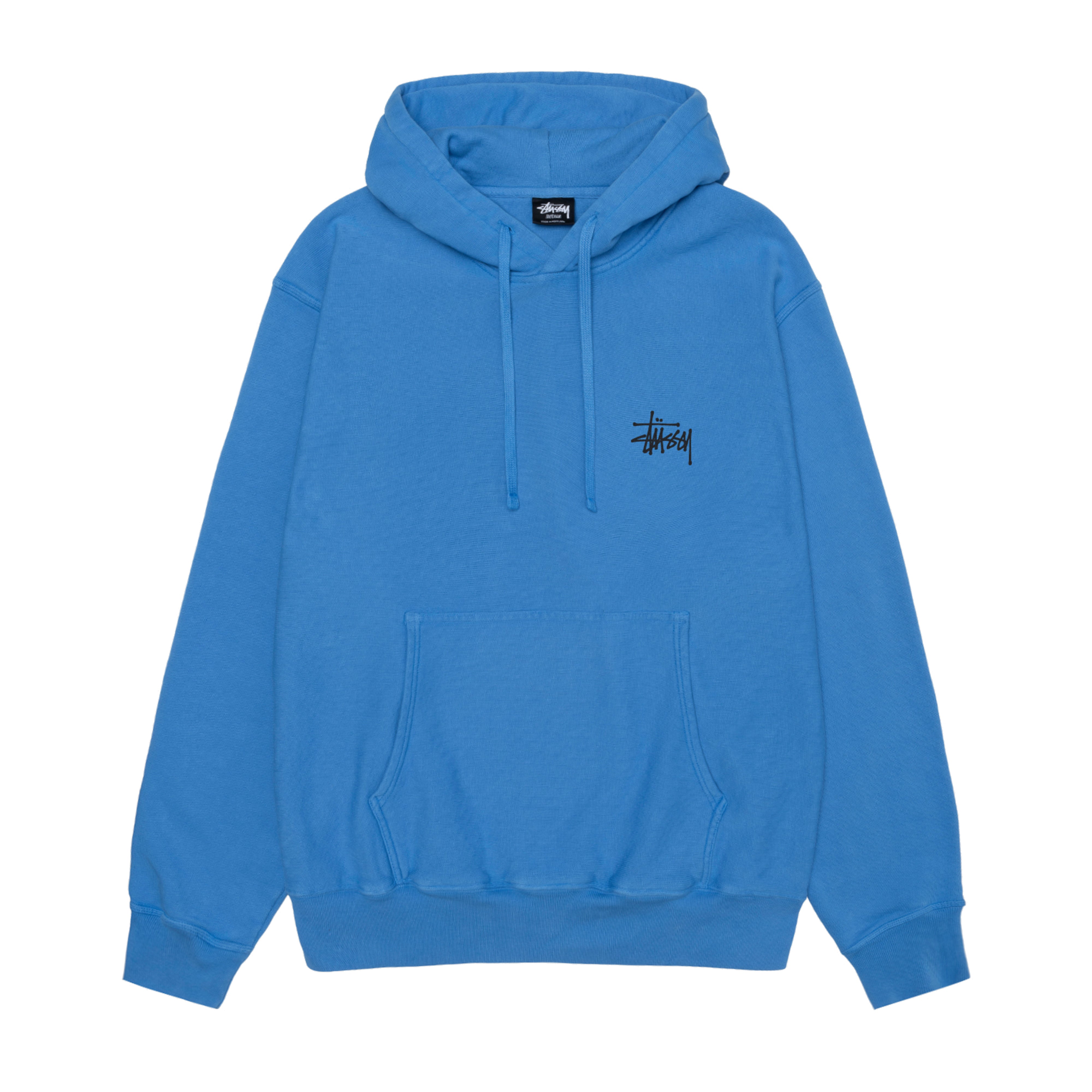 Stüssy: Men's Built Tough Pig. Dyed Hood (blue) 