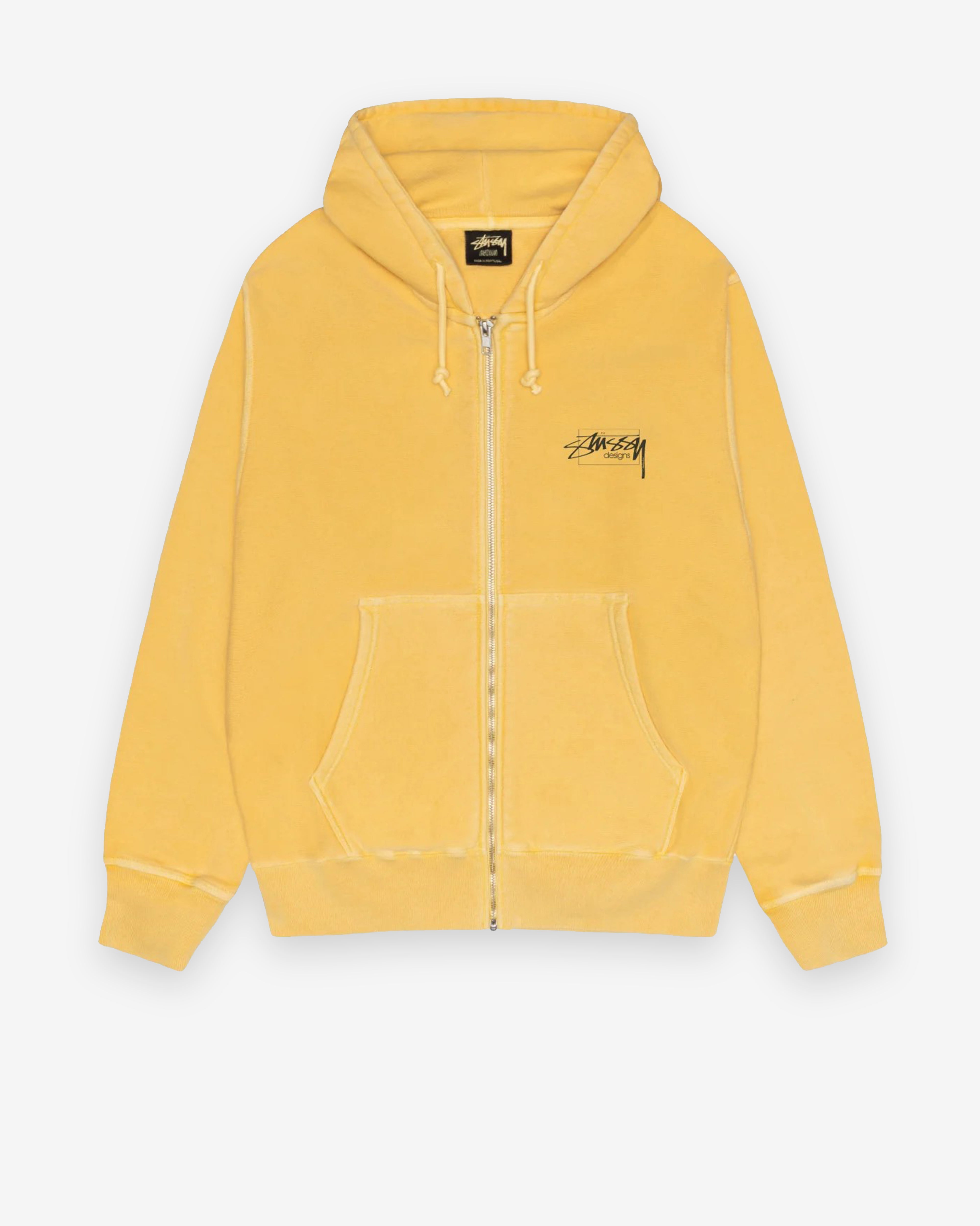 Stussy sweat 黄色　ステューシー STUSSY ステューシー スウェット M 黄