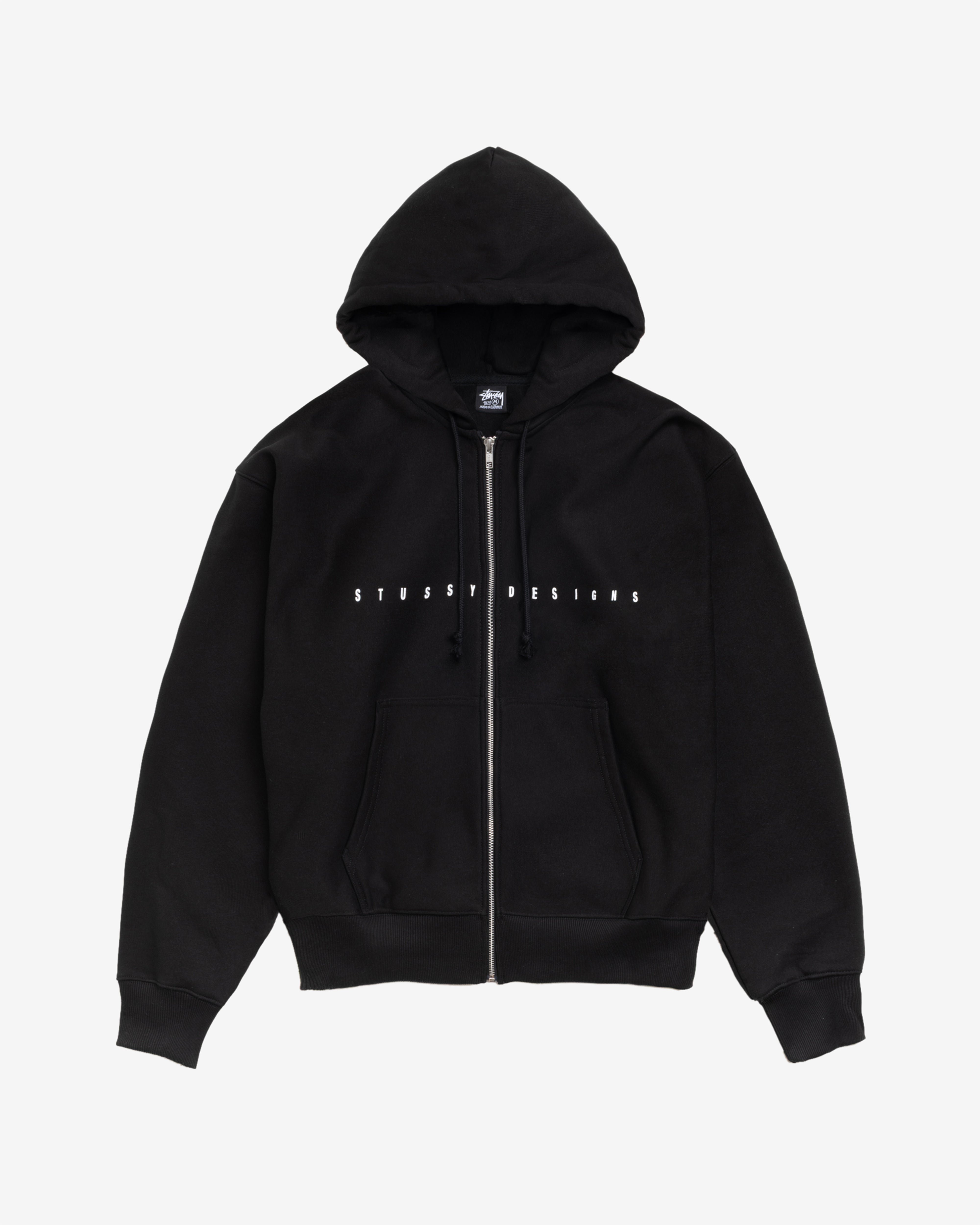 トップス Stussy Designs S BOX ZIP HOODIE Stüssy: Men's S Box Zip Hood (Black) | DSMNY E-SHOP