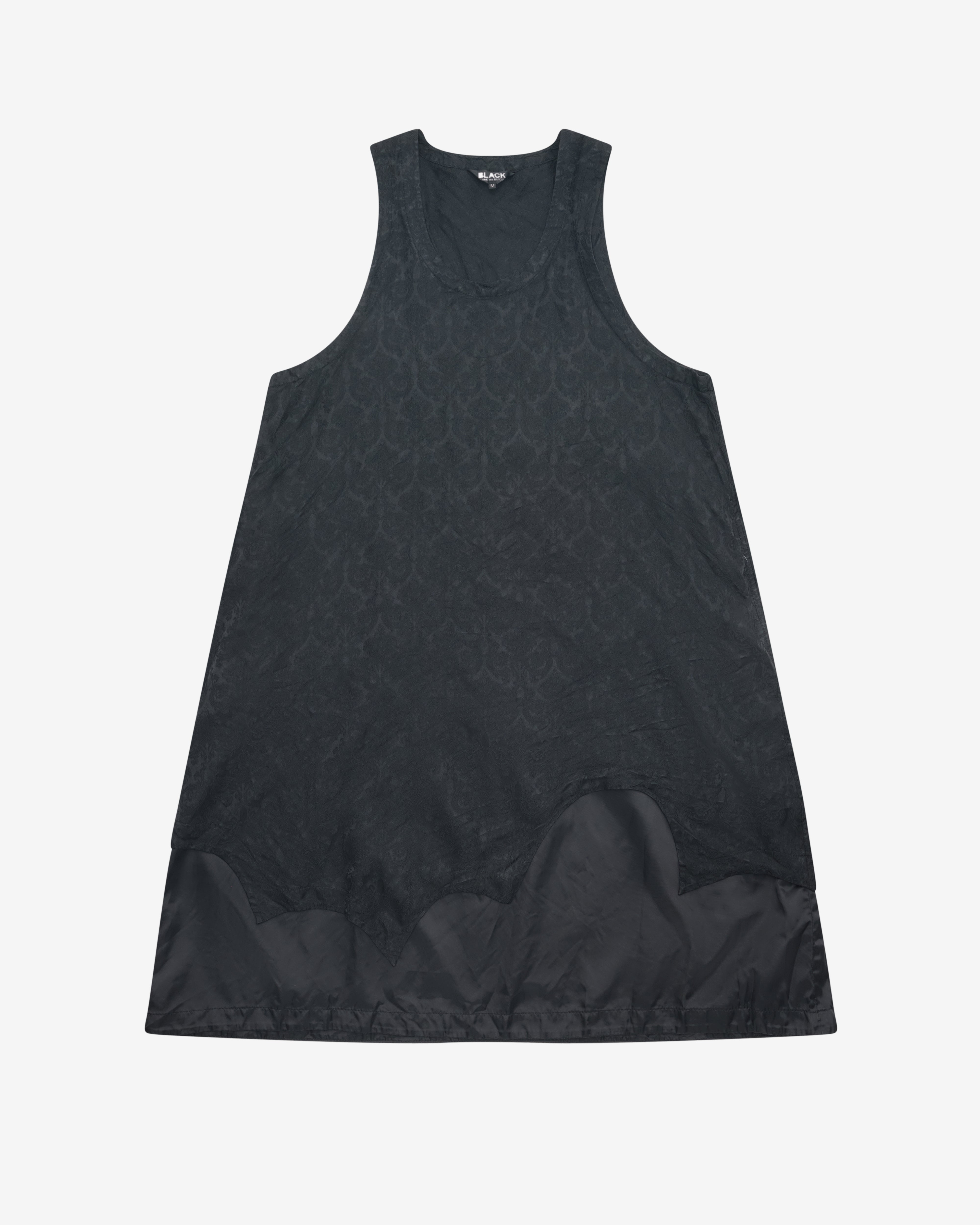 Black Comme des Garçons: Sleeveless Dress (Black) | DSMNY E-SHOP