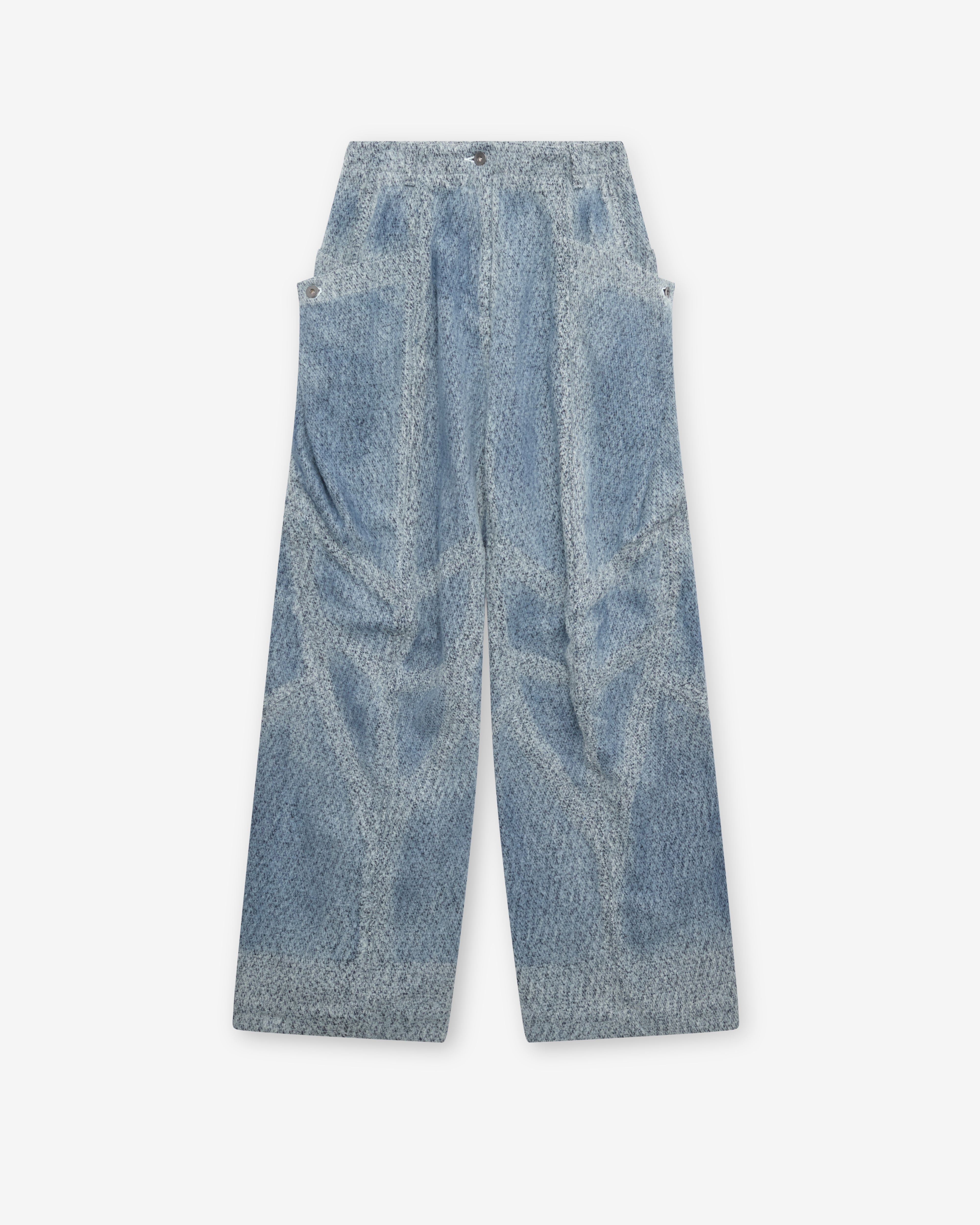 Kiko Kostadinov: Women's Centennial Denim Trousers (Indigo
