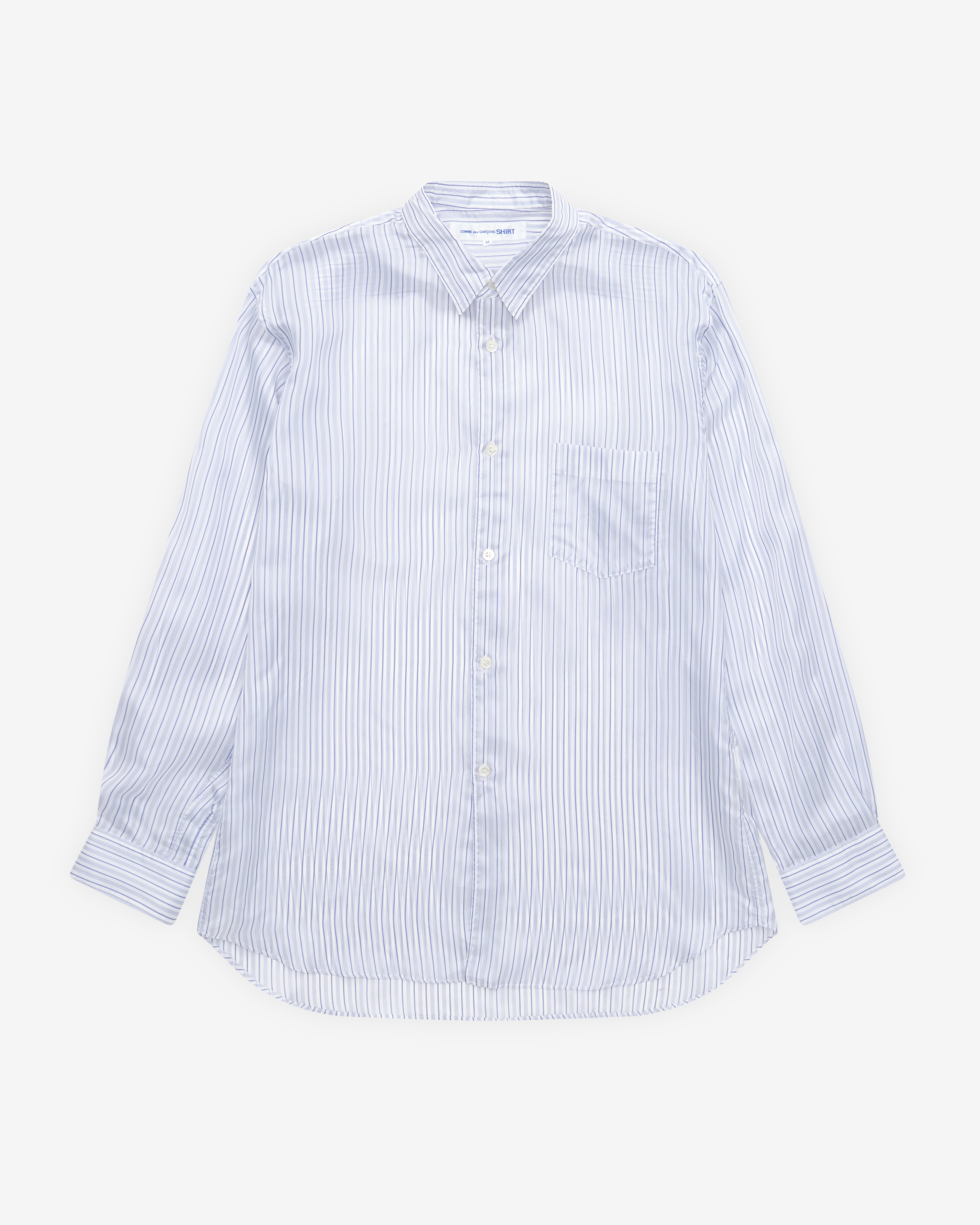 CDG Shirt Forever: Men's Cupra Narrow Classic Shirt (Stripe