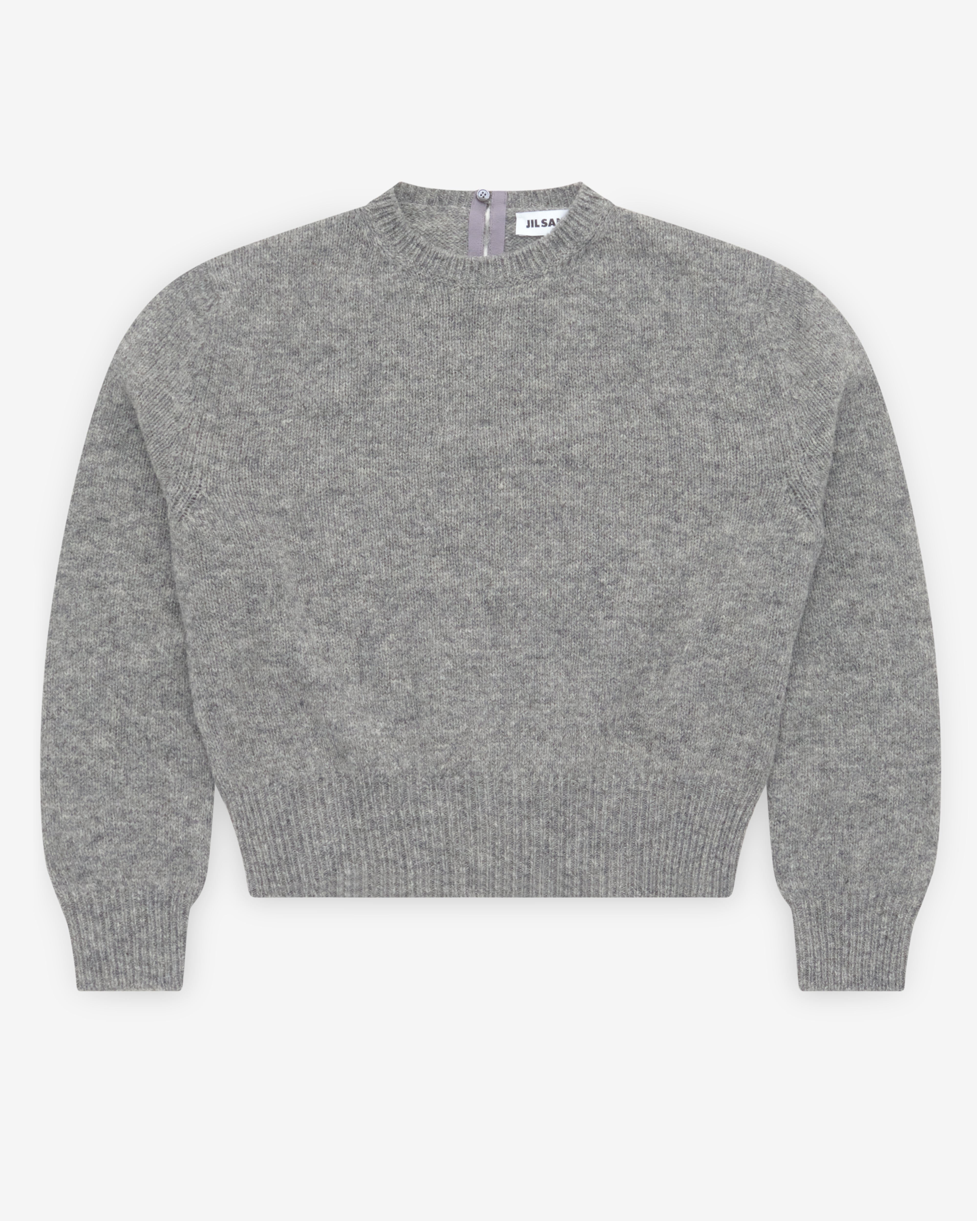 JIL SANDER ジルサンダー セーラーネック ニット セーター レディース グレー J02GP0132 J14509 JIL SANDER ジルサンダー セーラーネック ニット セーター レディース