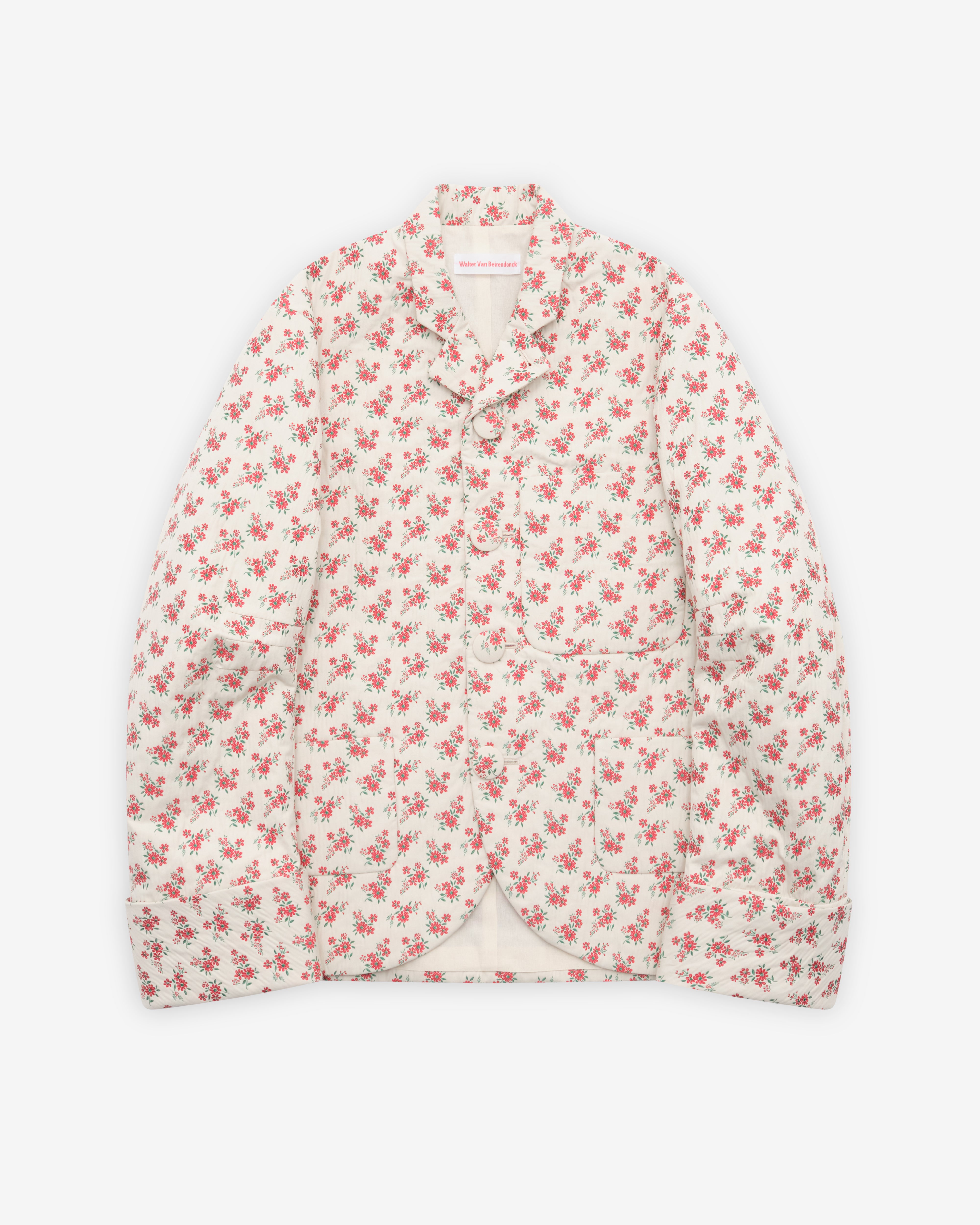 Walter vanbeirendonck ジャケット Walter Van Beirendonck: Men's Royal Boxy Jacket (Floral) | DSMNY E