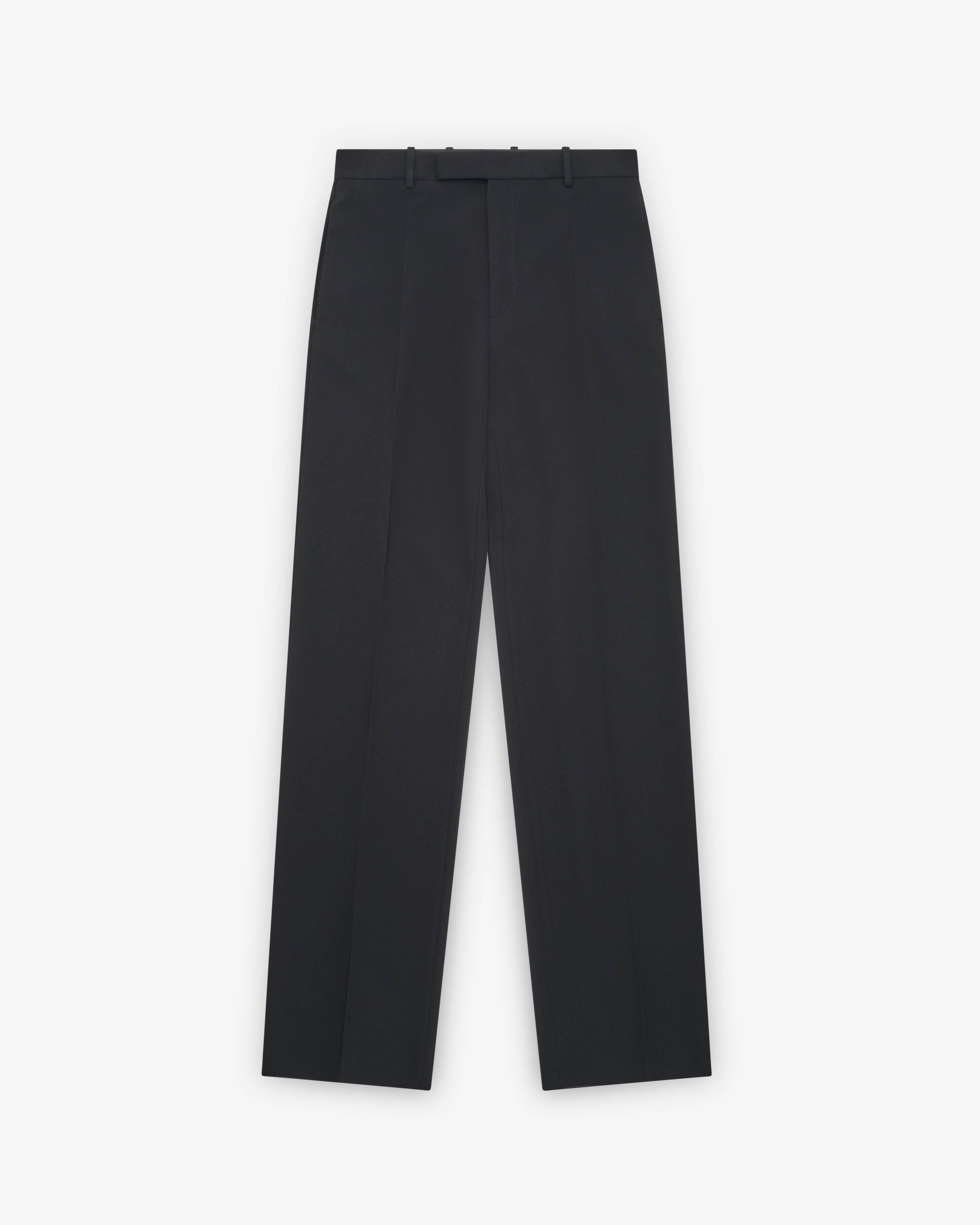 Jil Sander: Men's Straight Leg Trousers (Black) | DSMNY E-SHOP