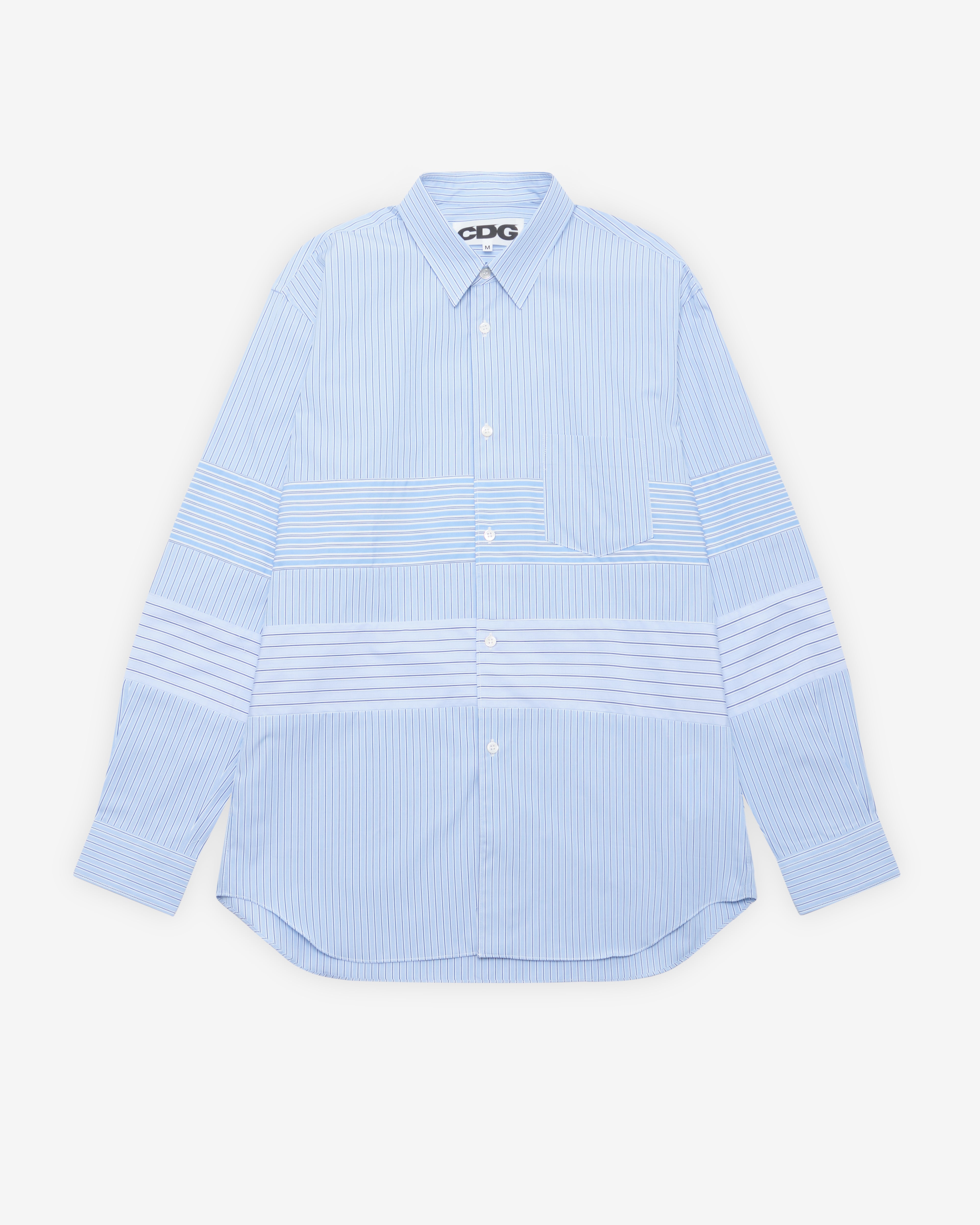CDG: Patchwork Shirt (Stripe) | DSMNY E-SHOP