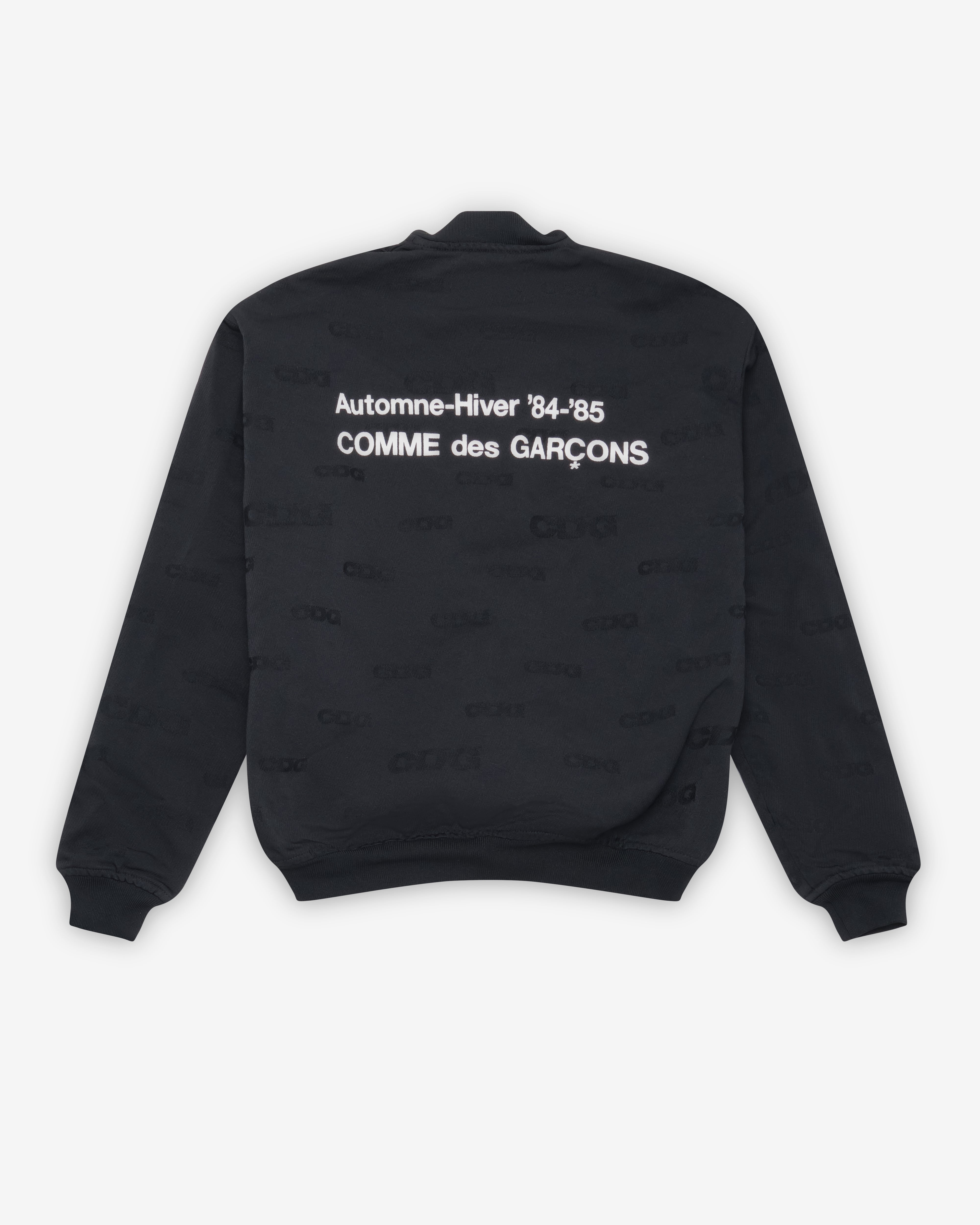 CDG: 84-85 Staff Bomber Jacket (Black) | DSMNY E-SHOP