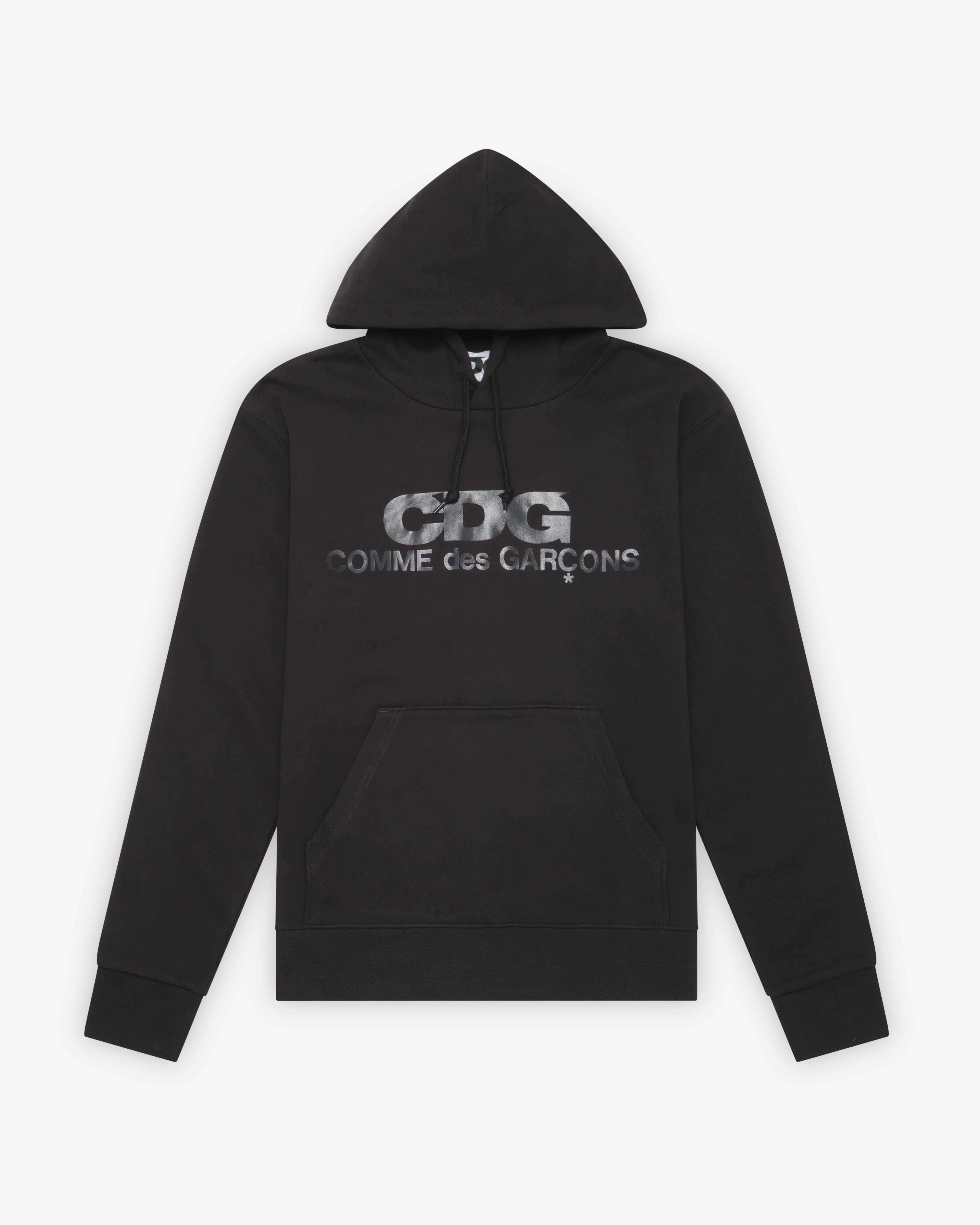 CDG: Monochrome Logo Hoodie (Black) | DSMNY E-SHOP