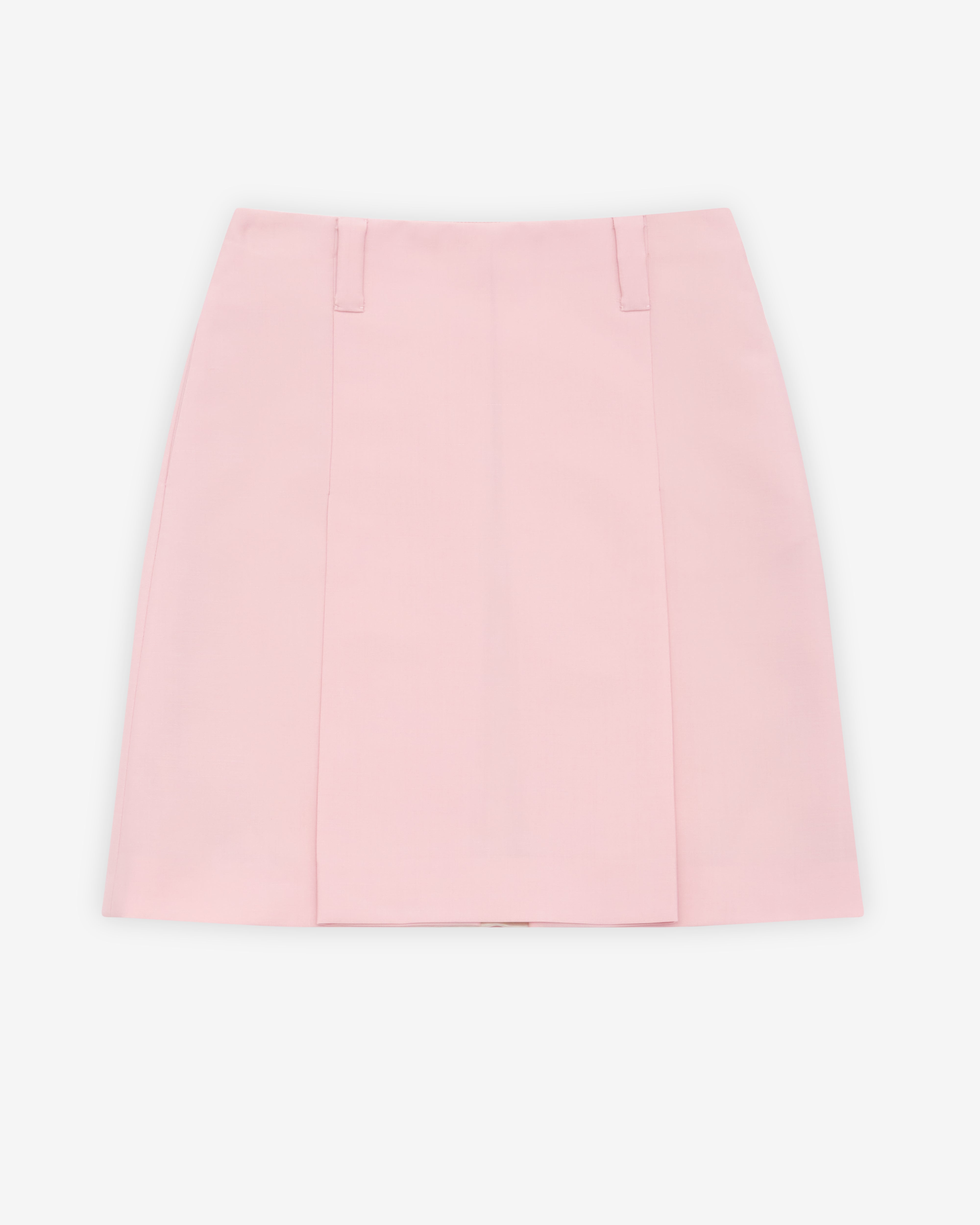 Miu Miu: Women's Kid Mohair Skirt (Peach) | DSMNY E-SHOP