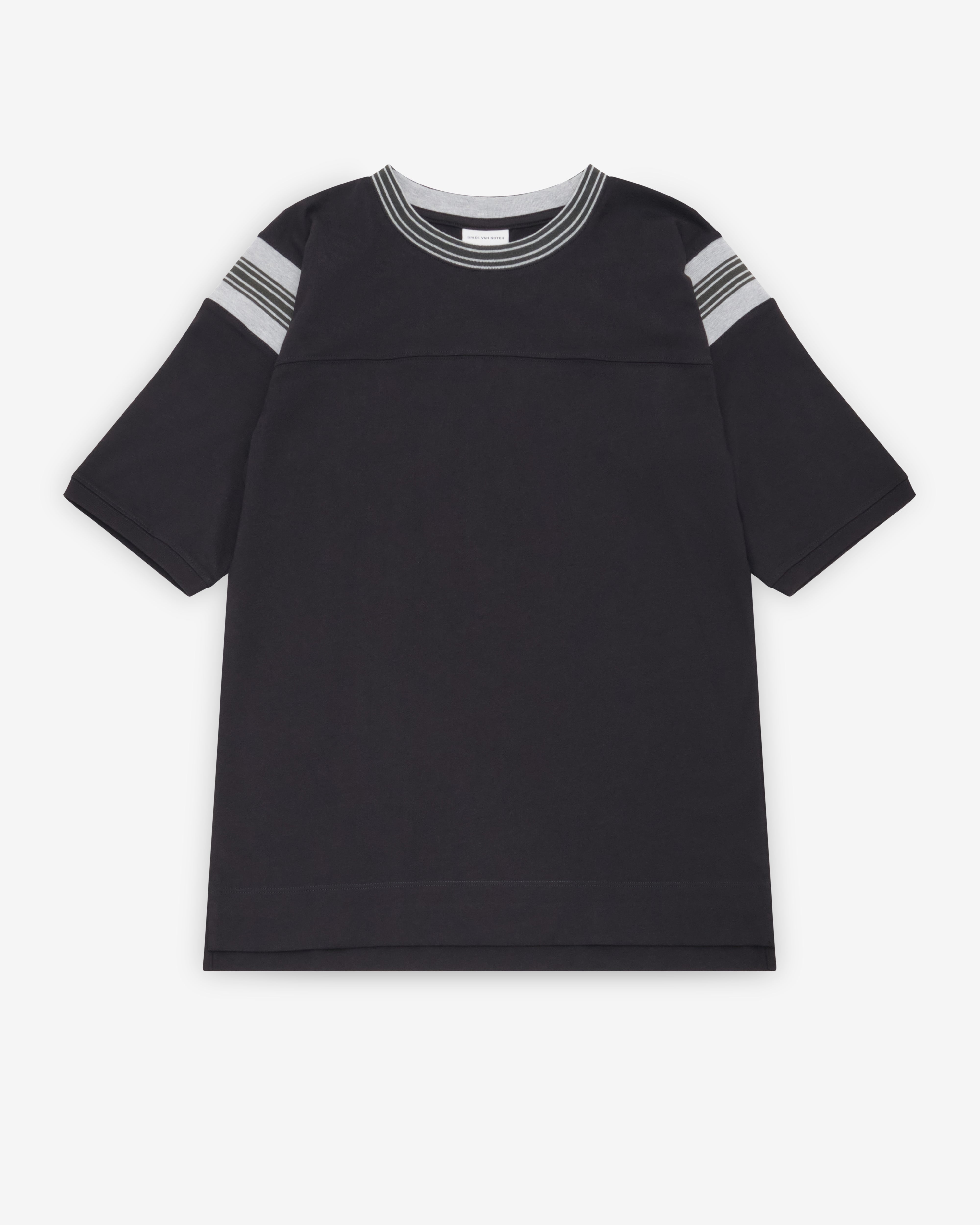 Dries Van Noten: Men's Hettino T-Shirt (Black) | DSMNY E-SHOP