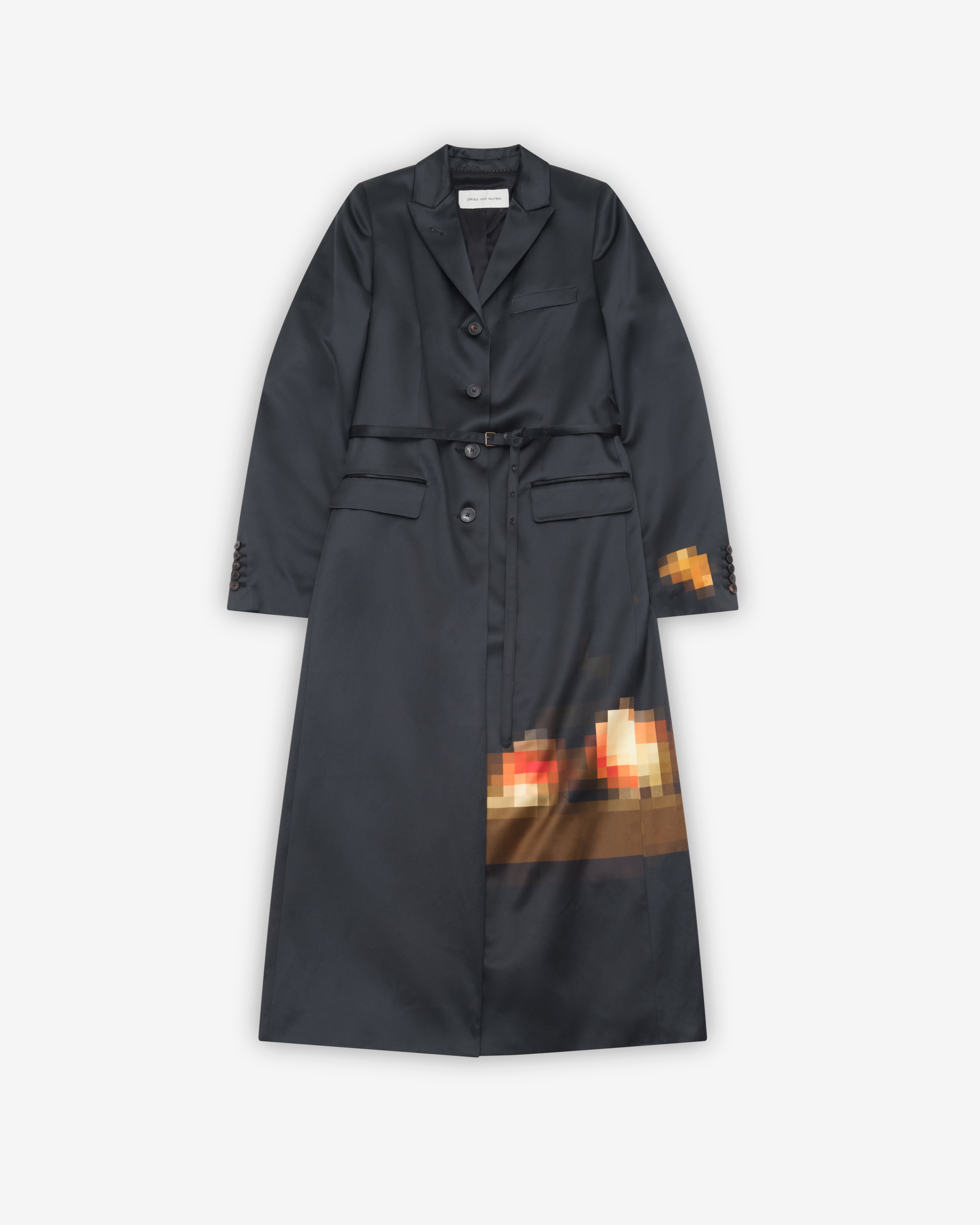 DRIES VAN NOTEN レディスコート Dries Van Noten: Women's Rittney Coat (Black) | DSMNY E-SHOP