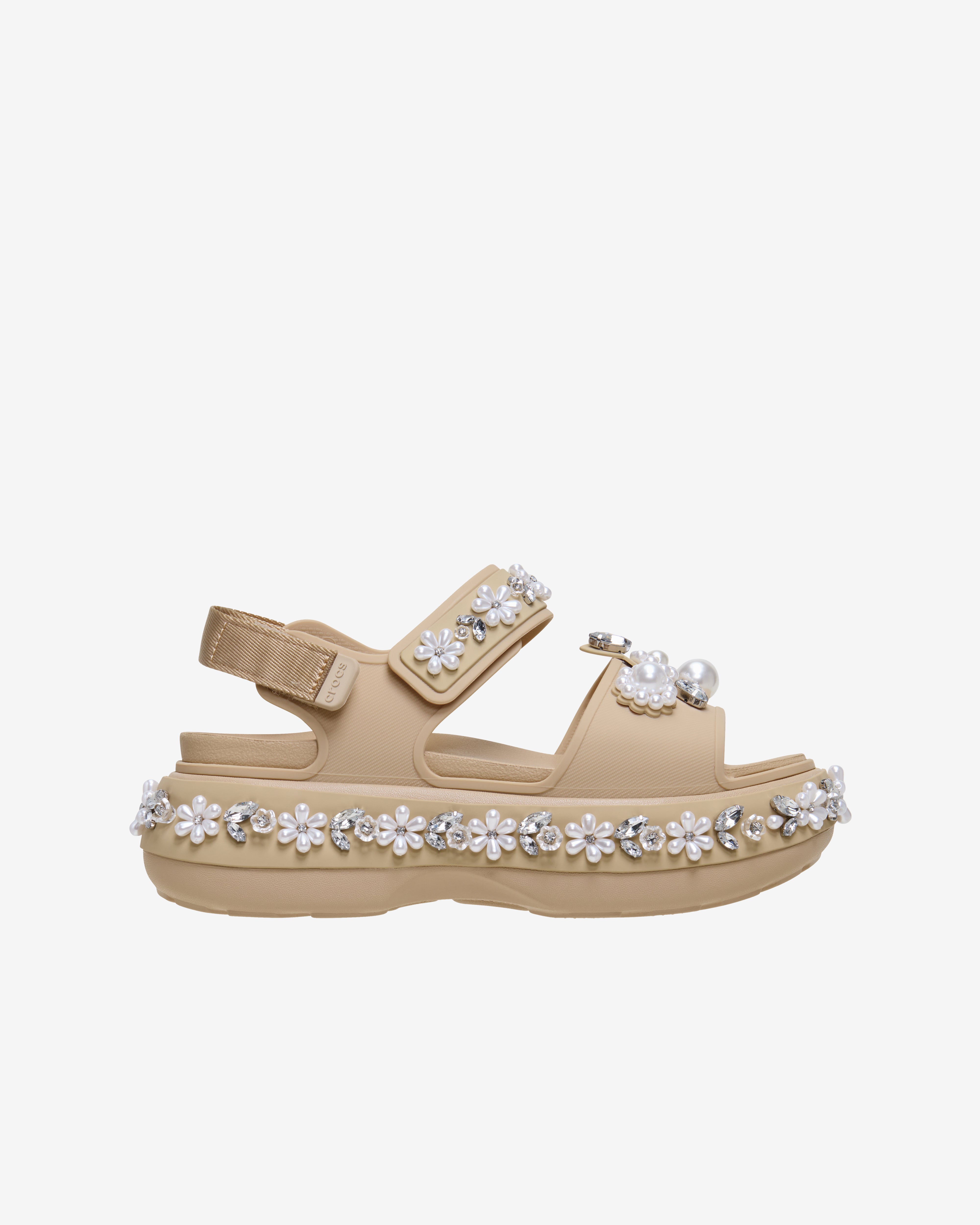 Simone Rocha: Crocs Soho Sandals (Chai) | DSMNY E-SHOP