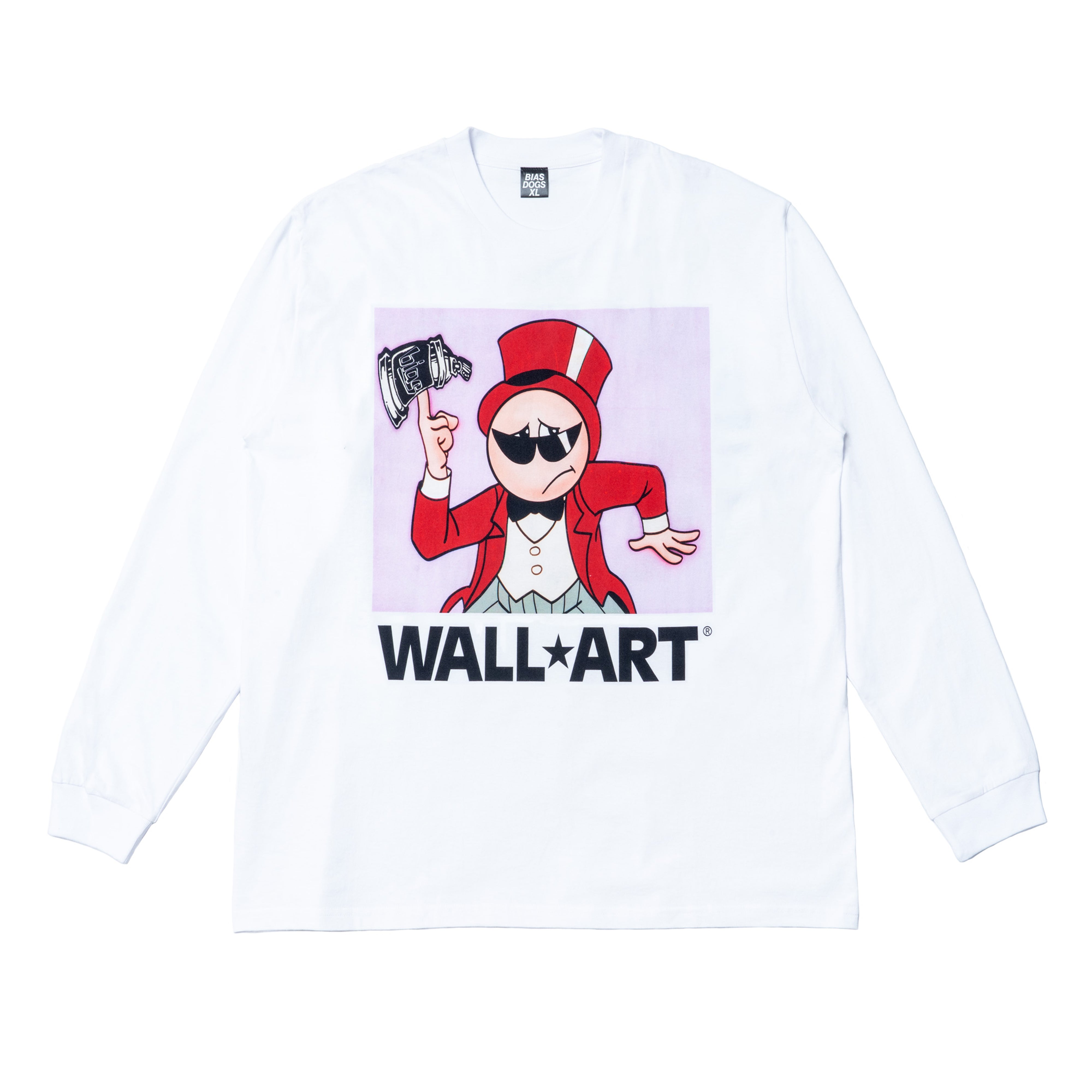 KFig21 Dawg Pound - White Long Sleeve T-Shirt