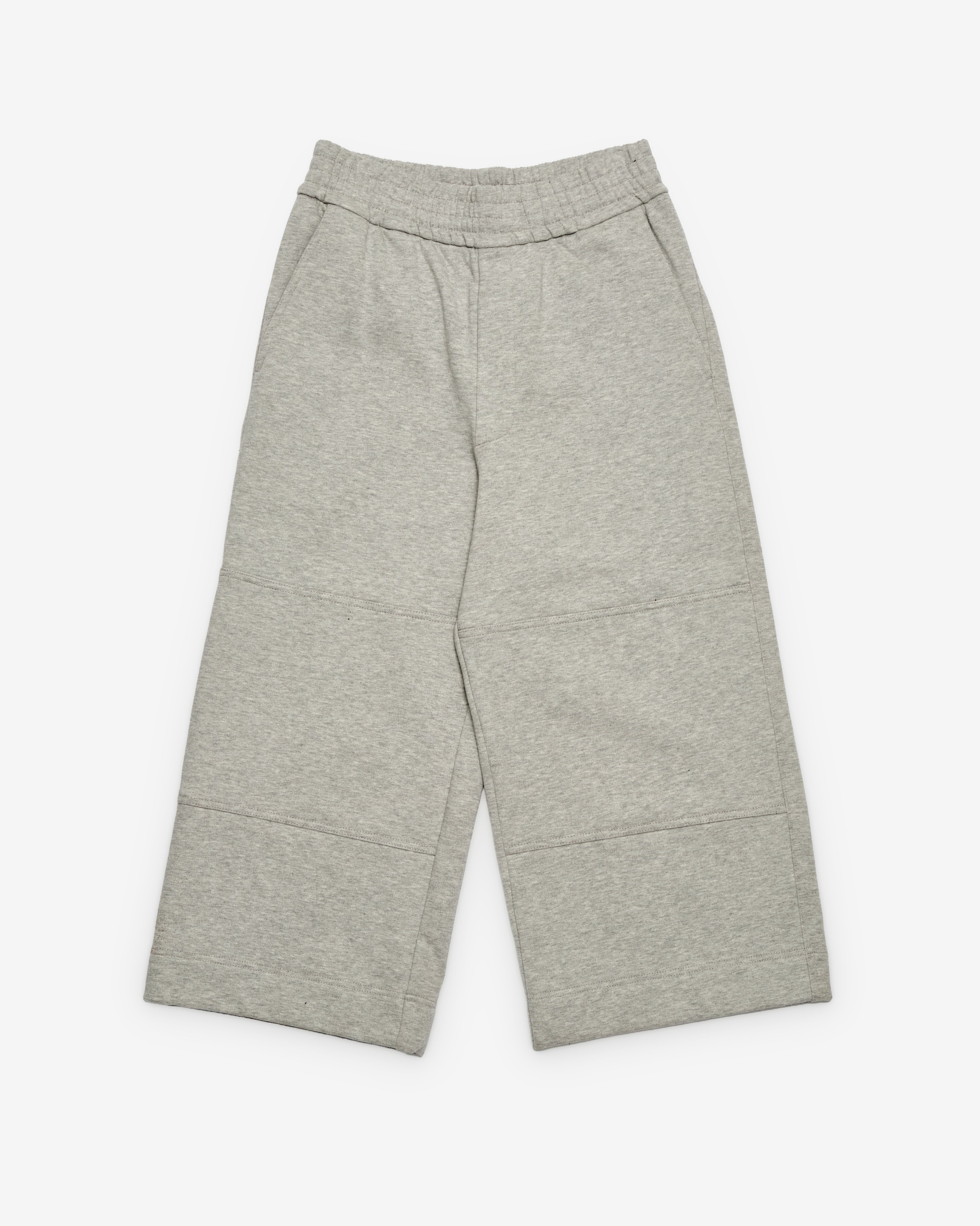 Dries Van Noten: Men's Harker Bis Pants (Grey Melange) | DSMNY E-SHOP