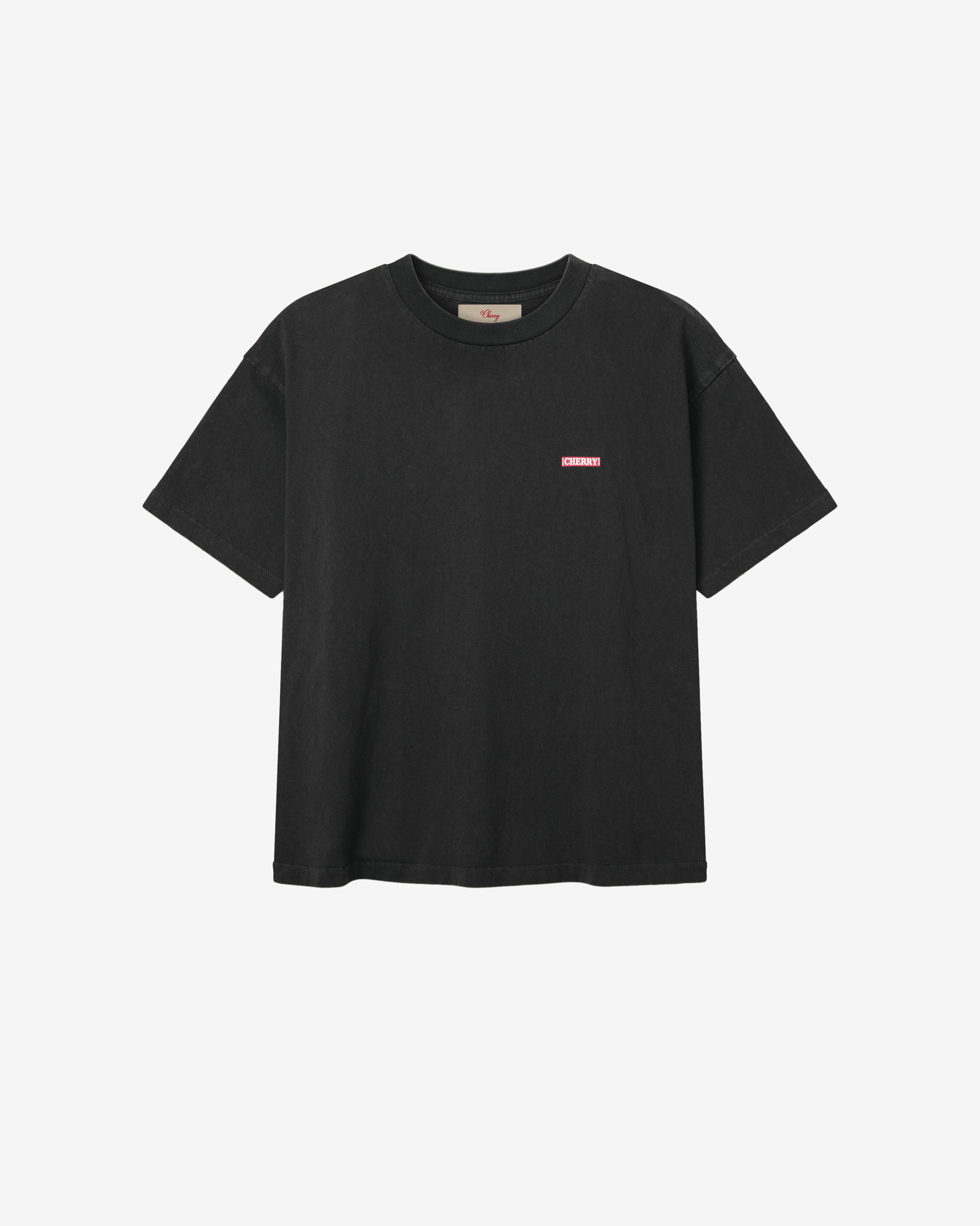 Cherry Los Angeles: Men's Desert Boxy T-Shirt (Vintage Black