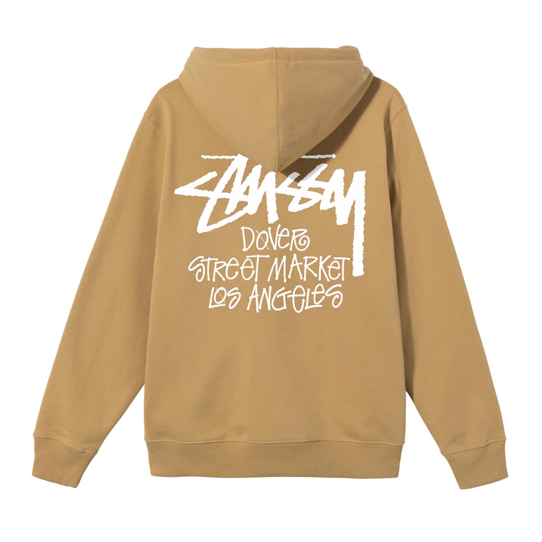 Stussy DSM Men s Los Angeles Zip Hoodie Khaki