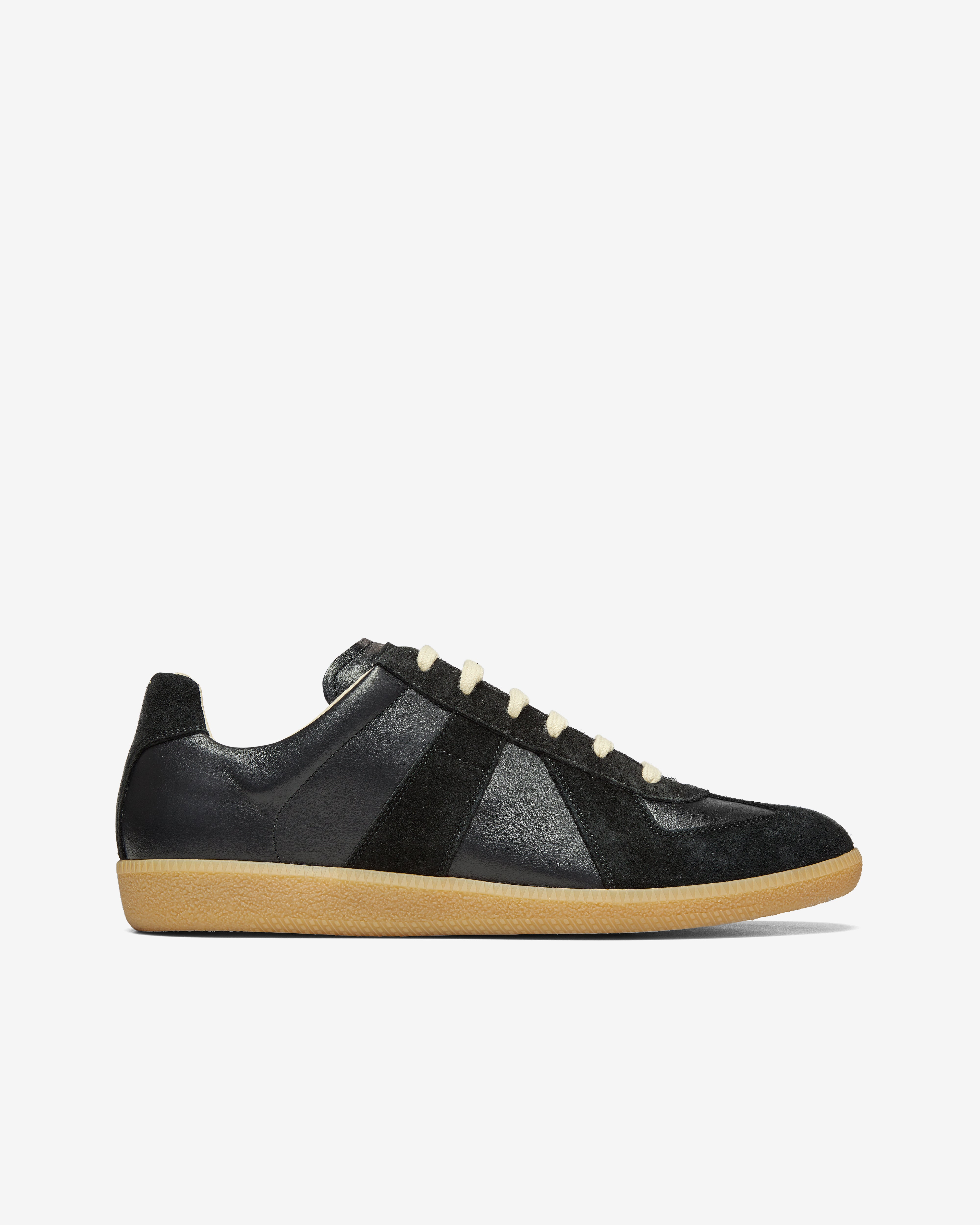 【ズッキーニ】Maison Margiela REPLICA Maison Margiela: Men's Replica Sneakers (Black/Black) | DSMNY E-SHOP