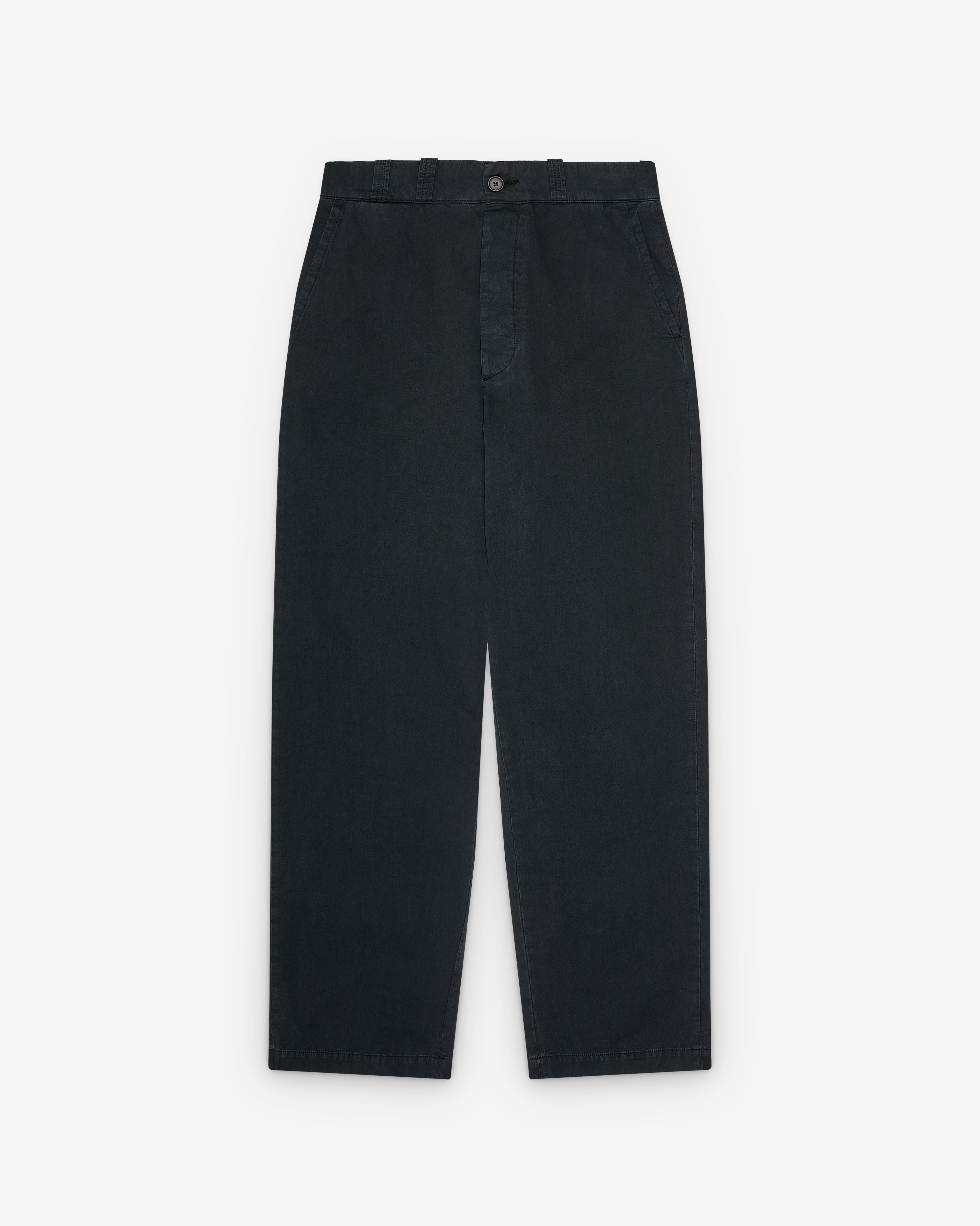 スラックス otti PRE_LINE TROUSERS - black / black The Row: Men's Ottis Pant (Faded Black) | DSMNY E-SHOP
