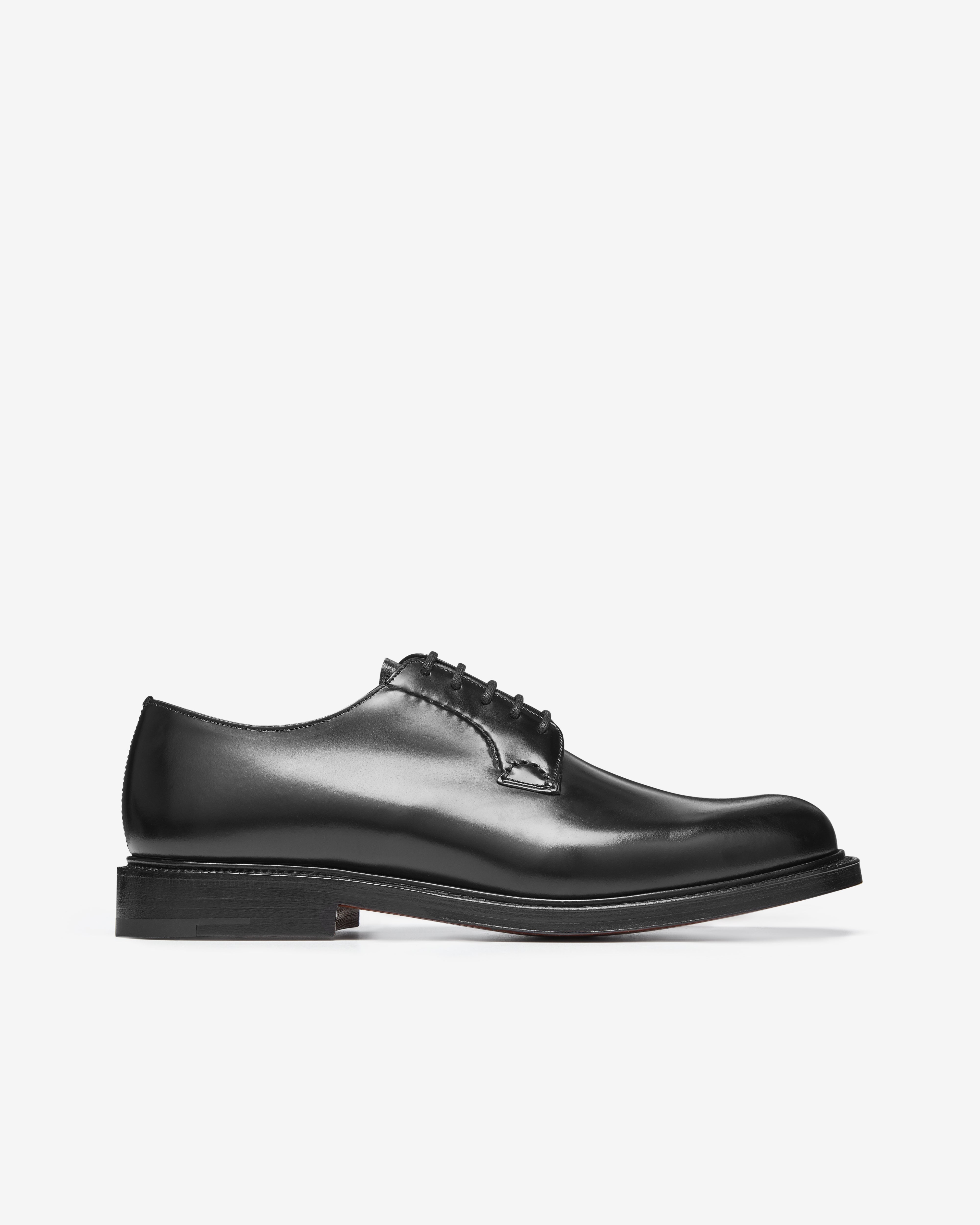 New Hand Made Prima Classe Church\'s Black Men\'s Leather Shoes Oxford black laced Church main image 2