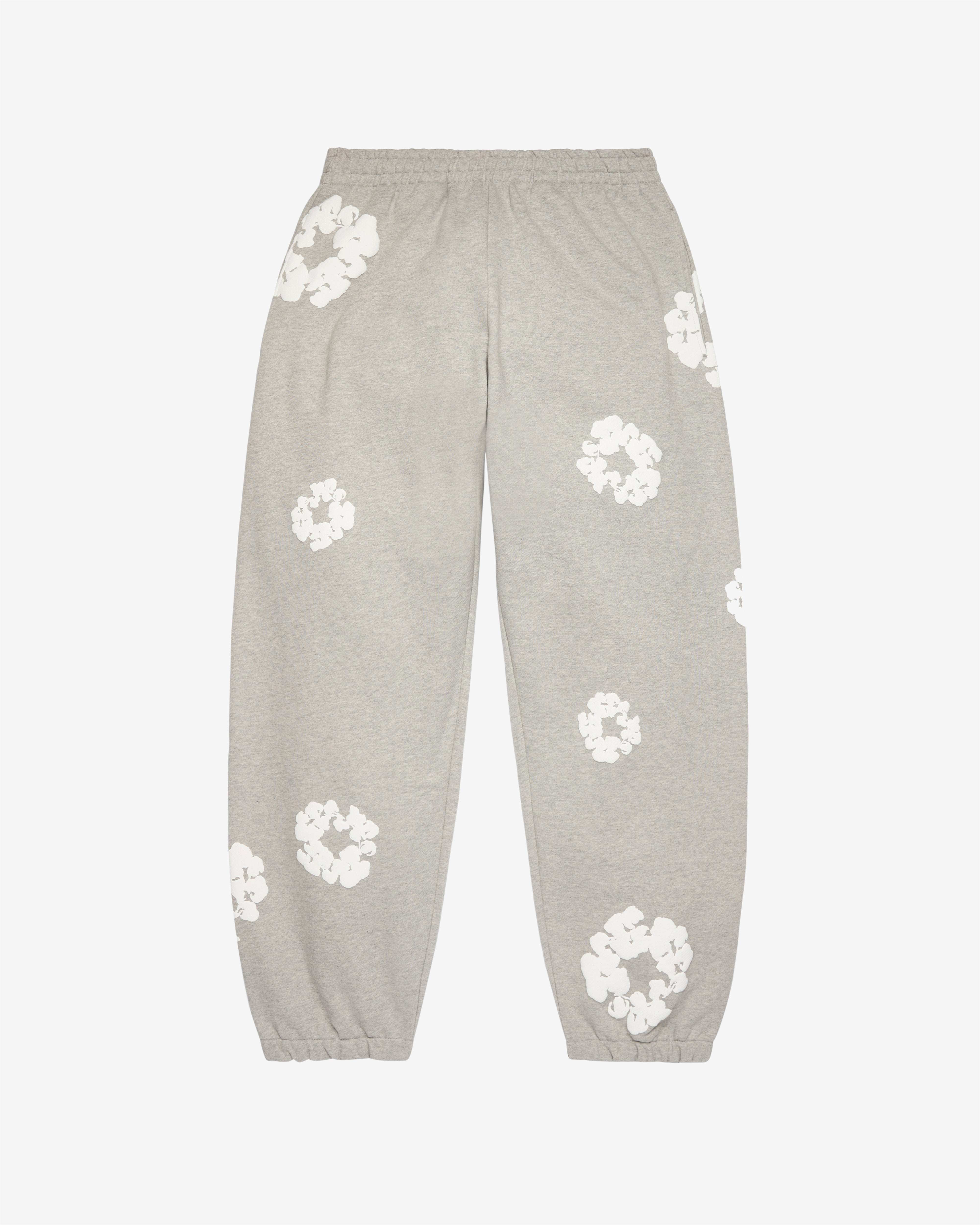Denim Tears: Men's Cotton Wreath Sweatpant (Grey) | DSMNY E-SHOP