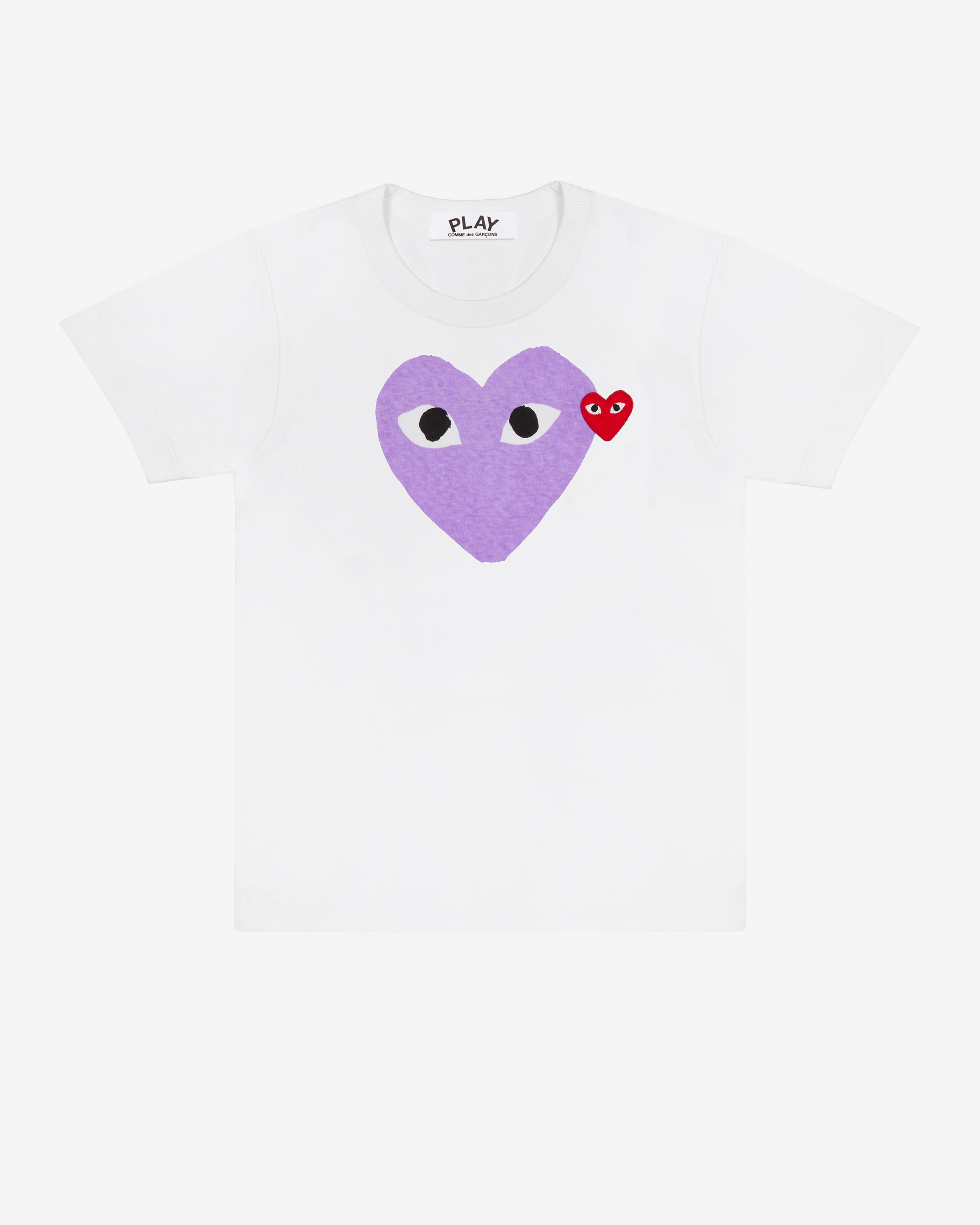 Play Comme des Garçons: T-Shirt (Purple) | DSMNY E-SHOP