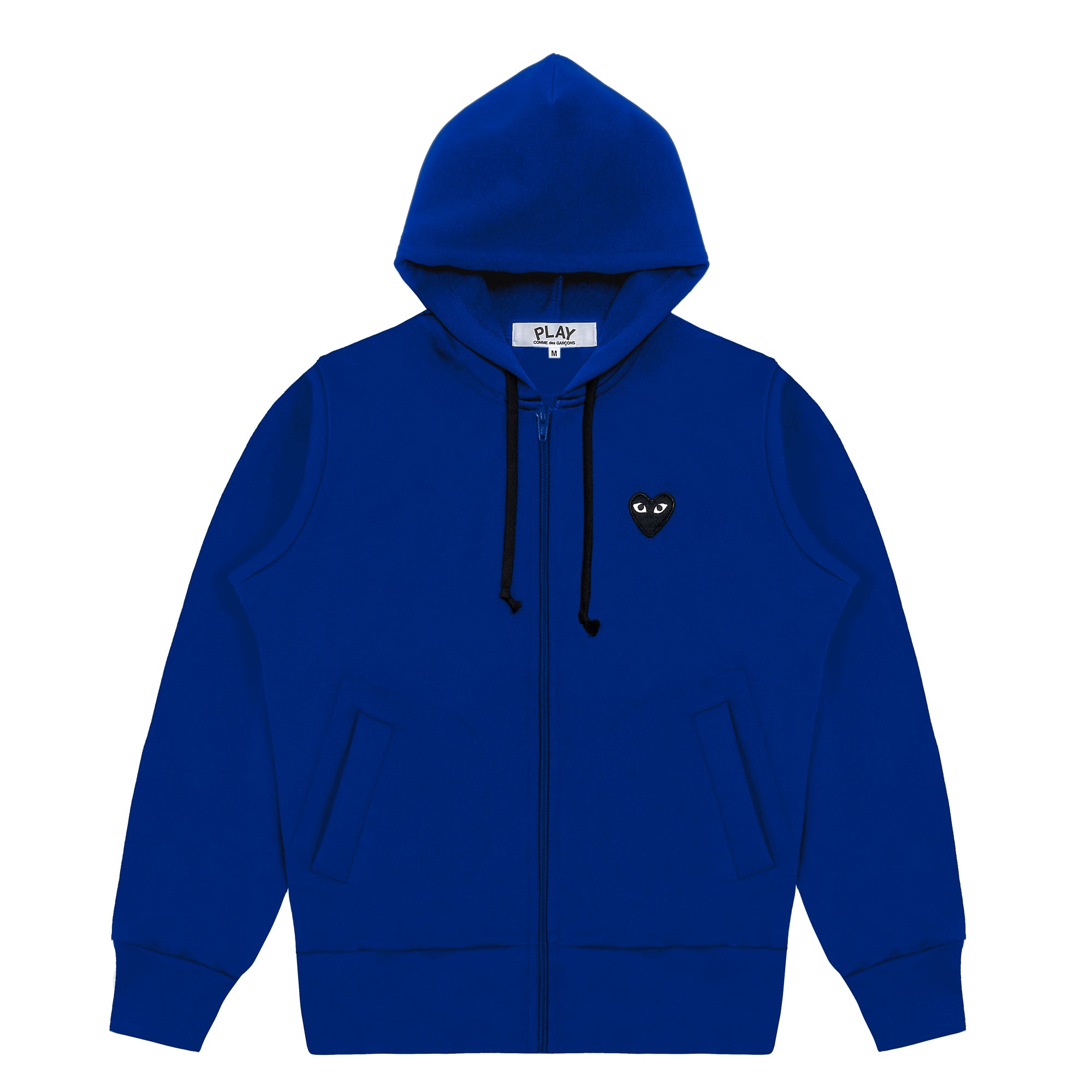 Play: Big Heart Zip Hoodie (Navy) | DSMNY E-SHOP