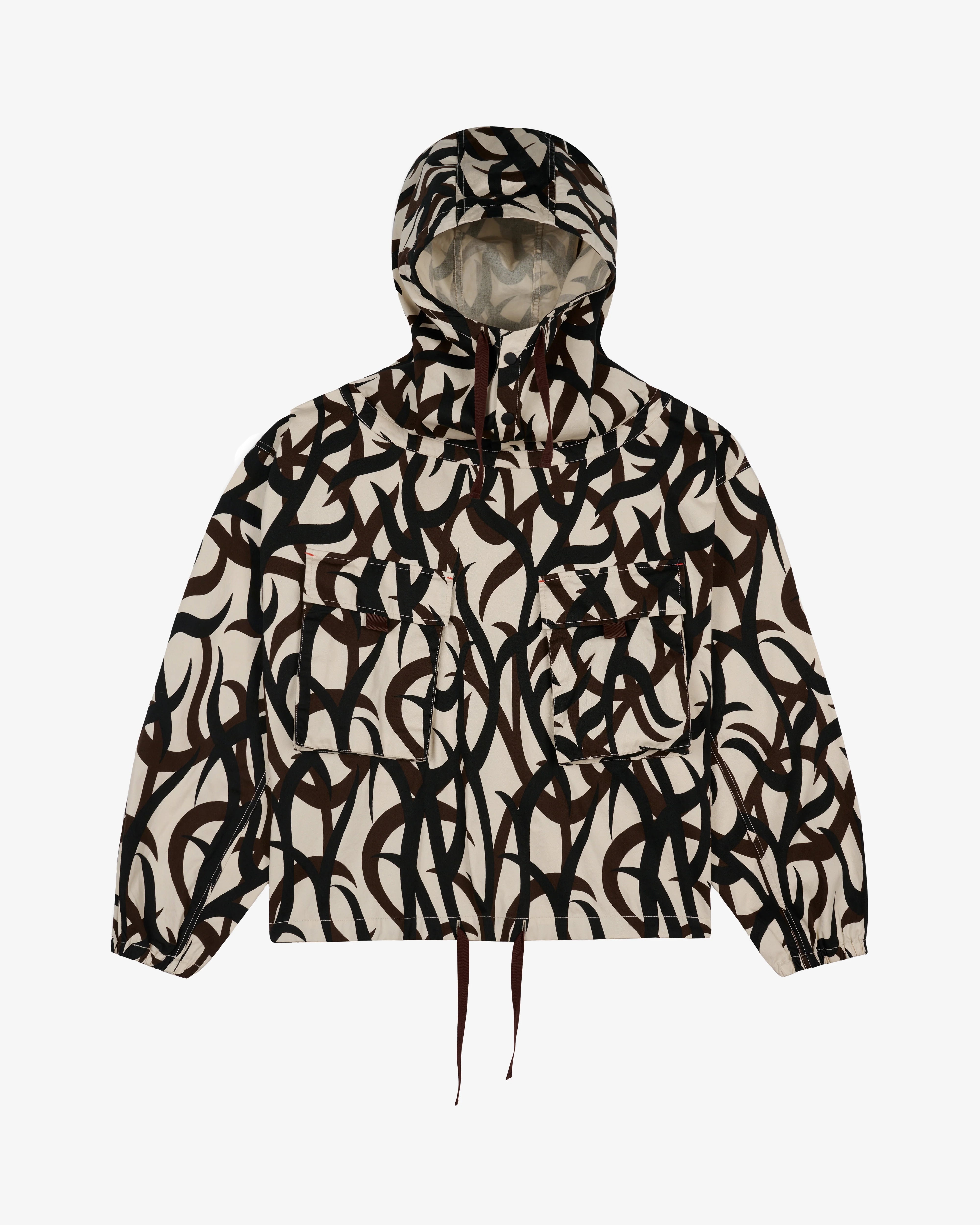 Brain Dead: Men's All Terrain Military Smock (Cream) | DSMNY E-SHOP