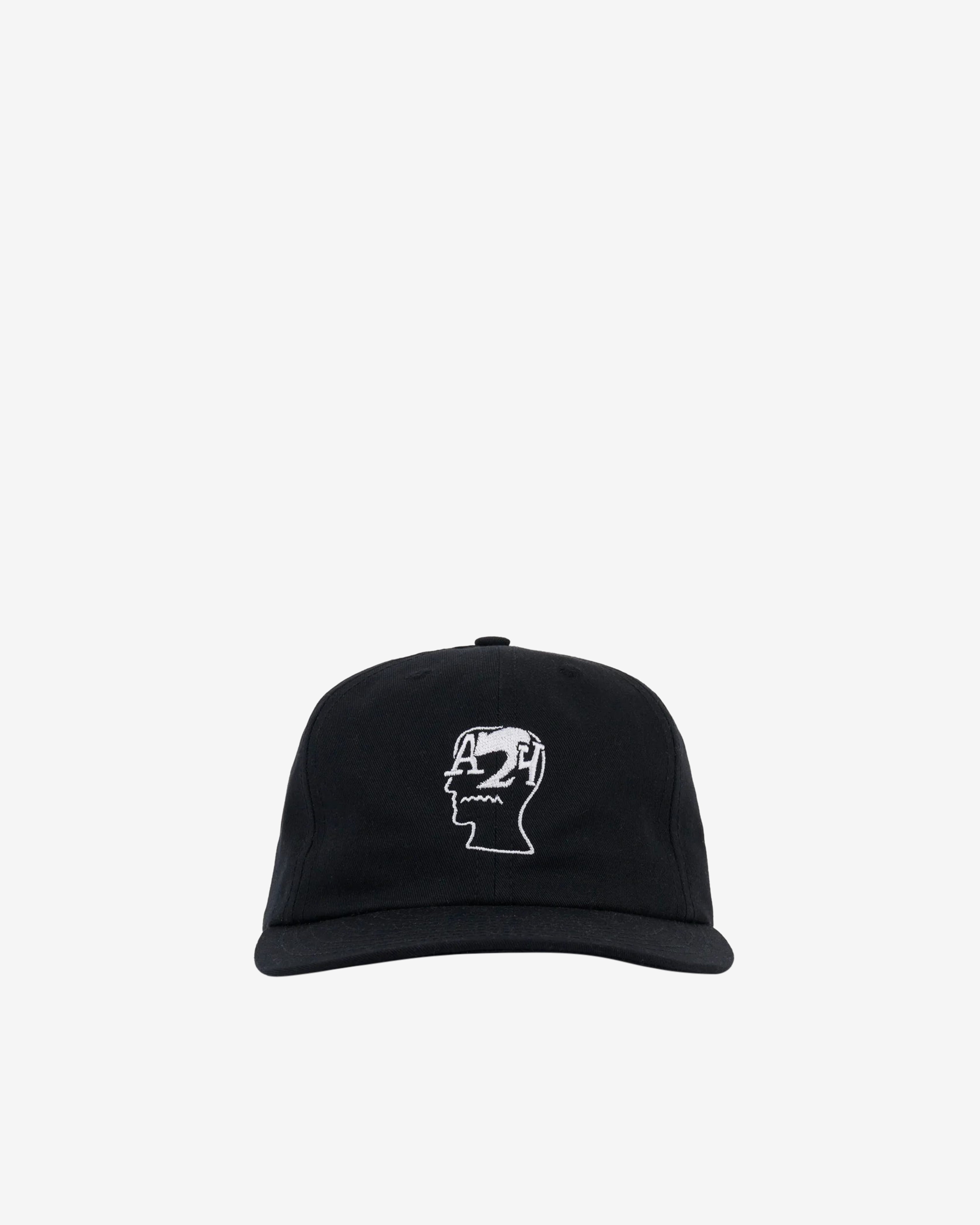 A24 BRAIN DEAD キャップ Brain Dead: A24 6 Panel Hat (Black) | DSMNY E-SHOP