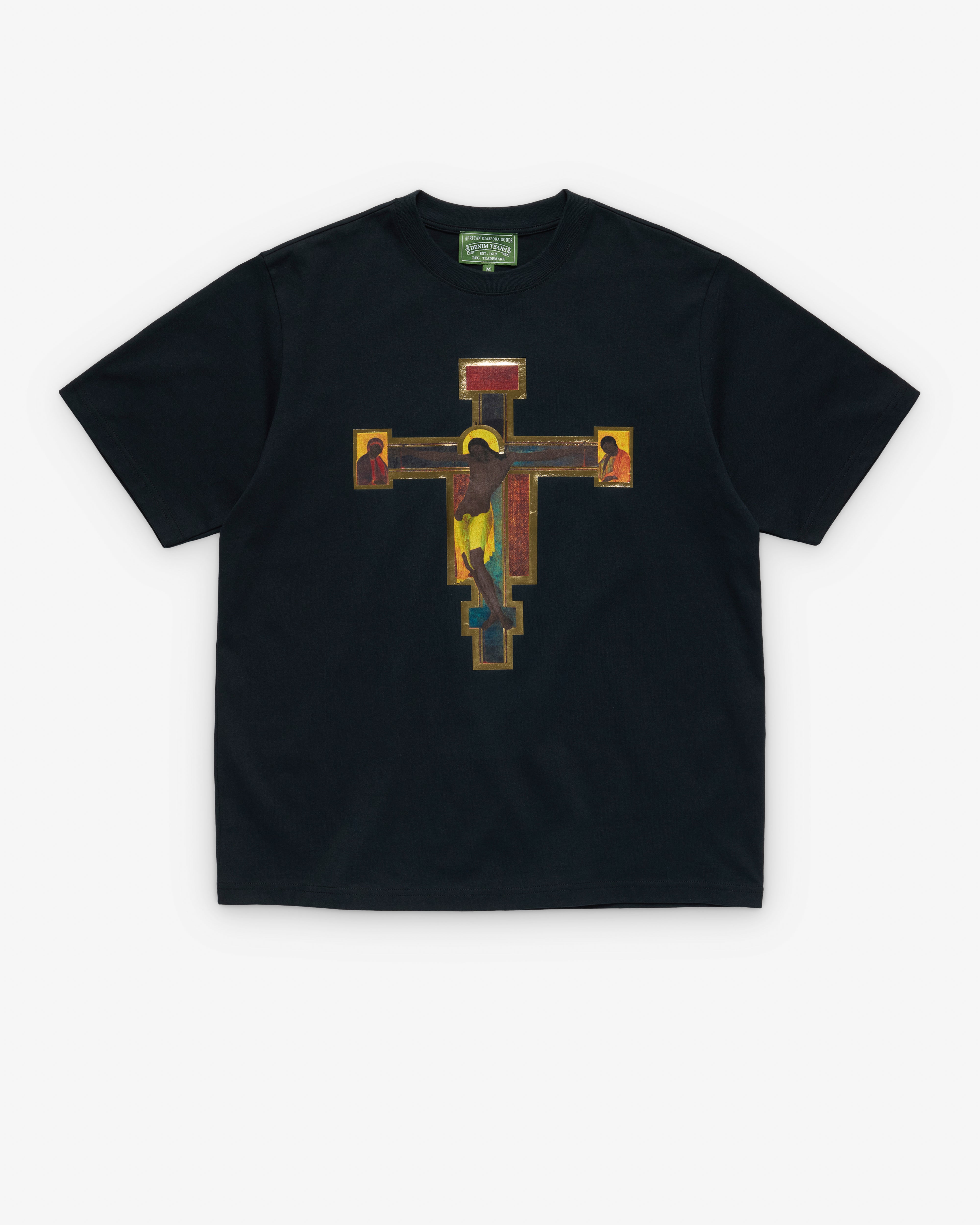 Denim Tears: Men's Biblical T-Shirt (Black) | DSMNY E-SHOP